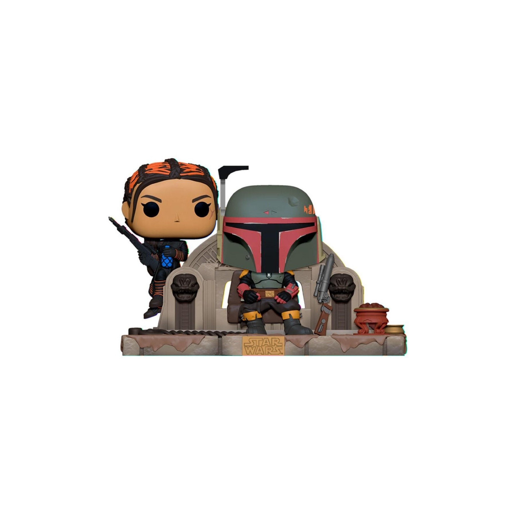Figura Pop Star Wars Mandalorian Boba Fett And Fennec Shand