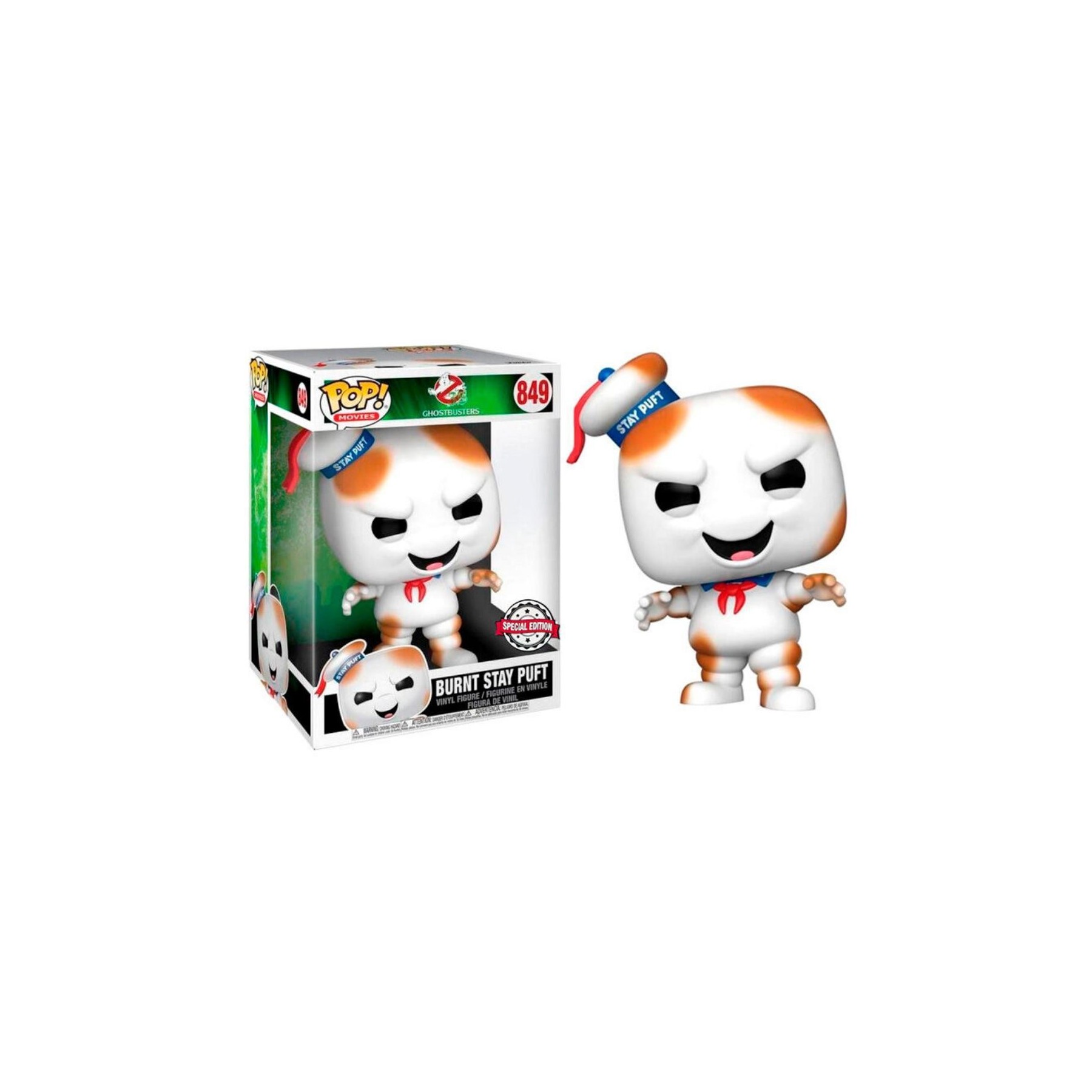 Figura Funko Pop Ghostbusters Burnt Stay Puft 25Cm