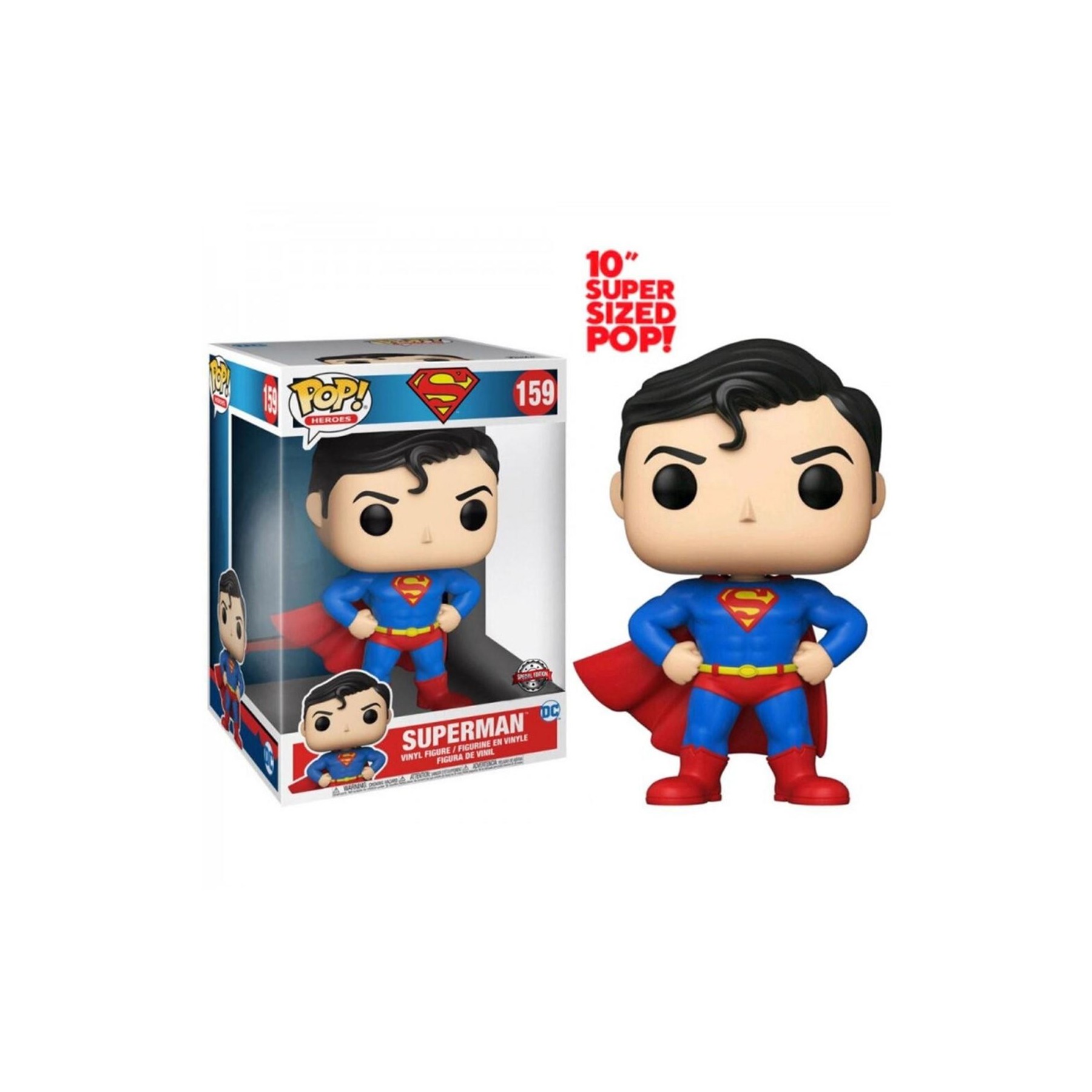 Figura Funko Pop Dc Comics Superman Exclusive 25Cm