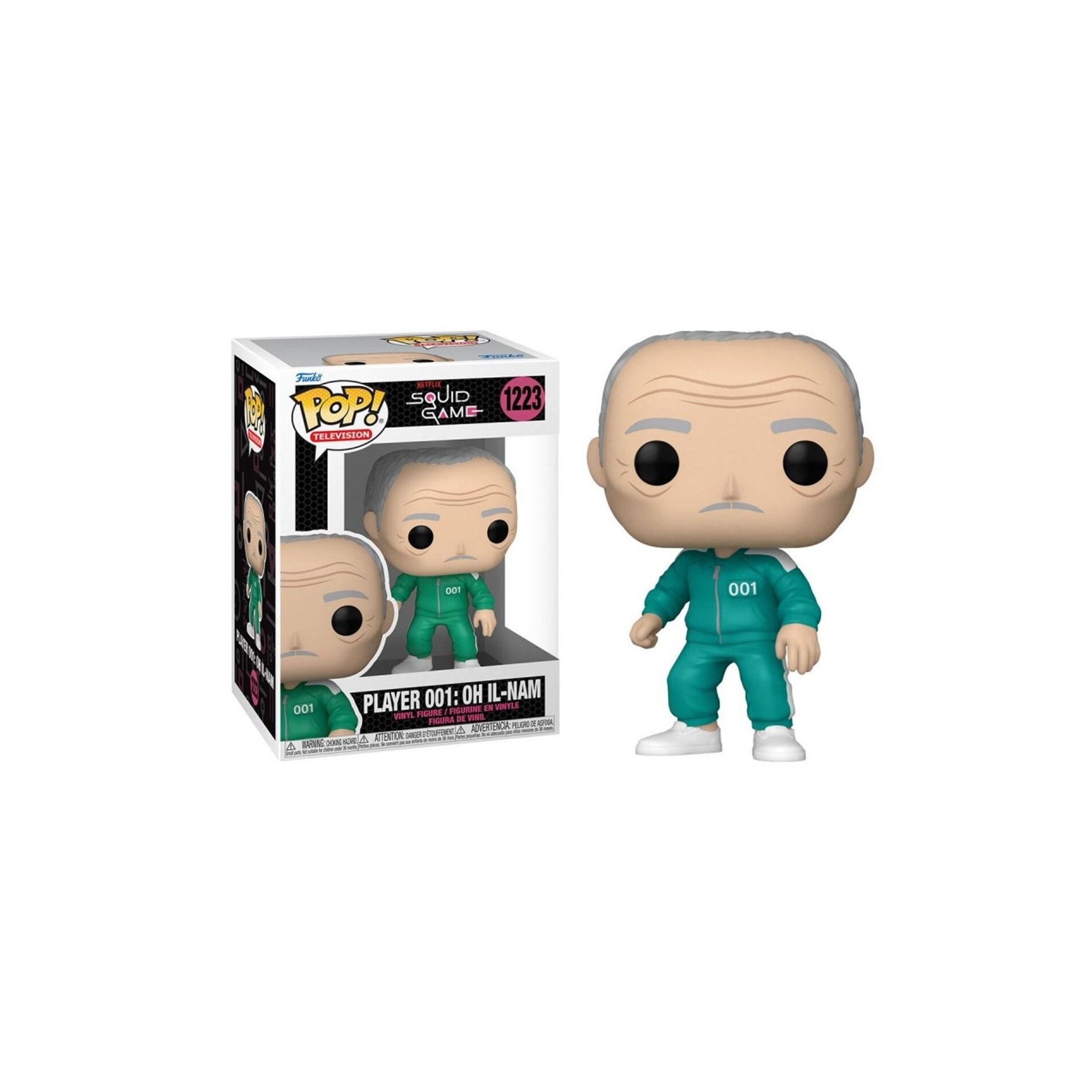 Figura Pop El Juego Del Calamar Il-Nam 001