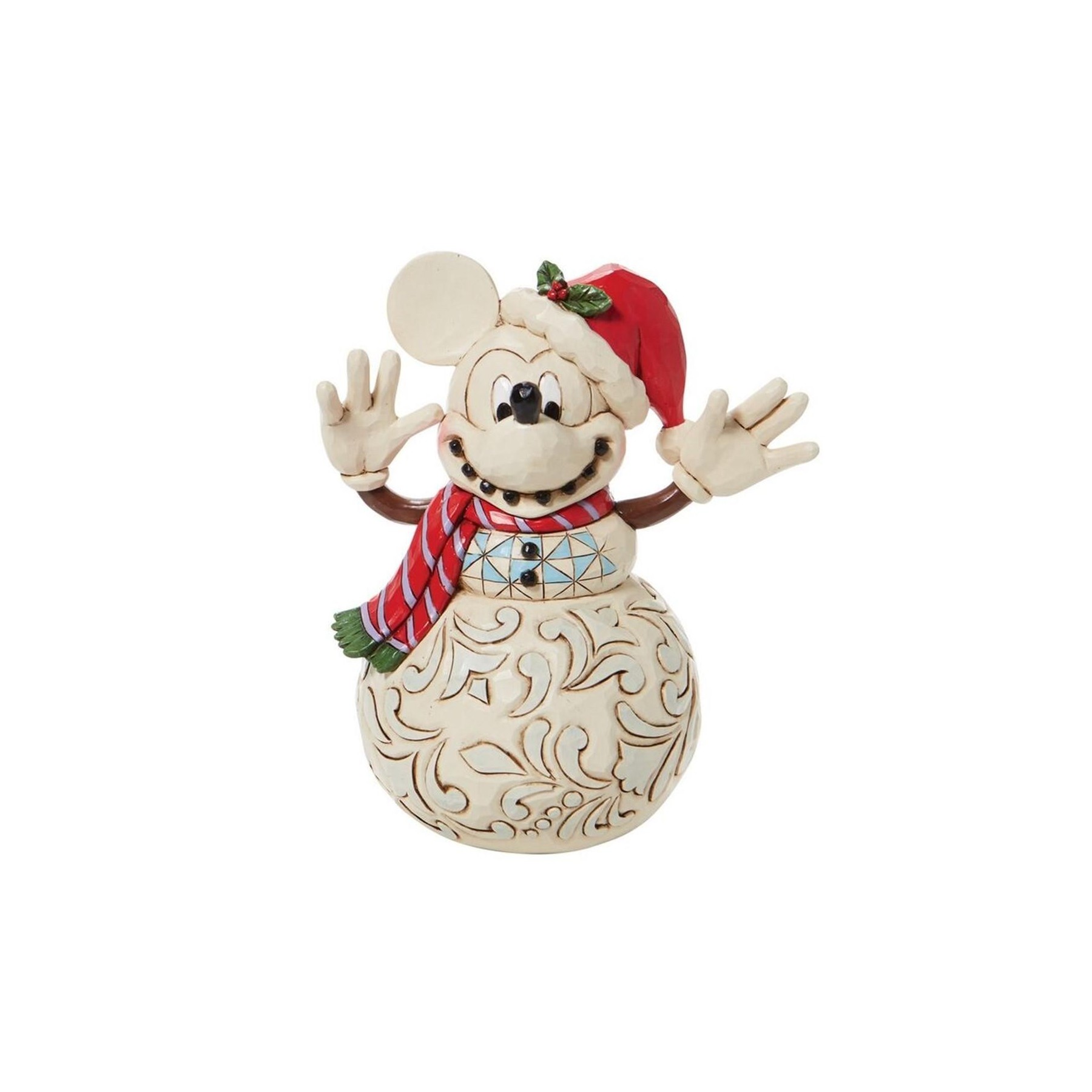 Figura Enesco Disney Muñeco Nieve Mickey