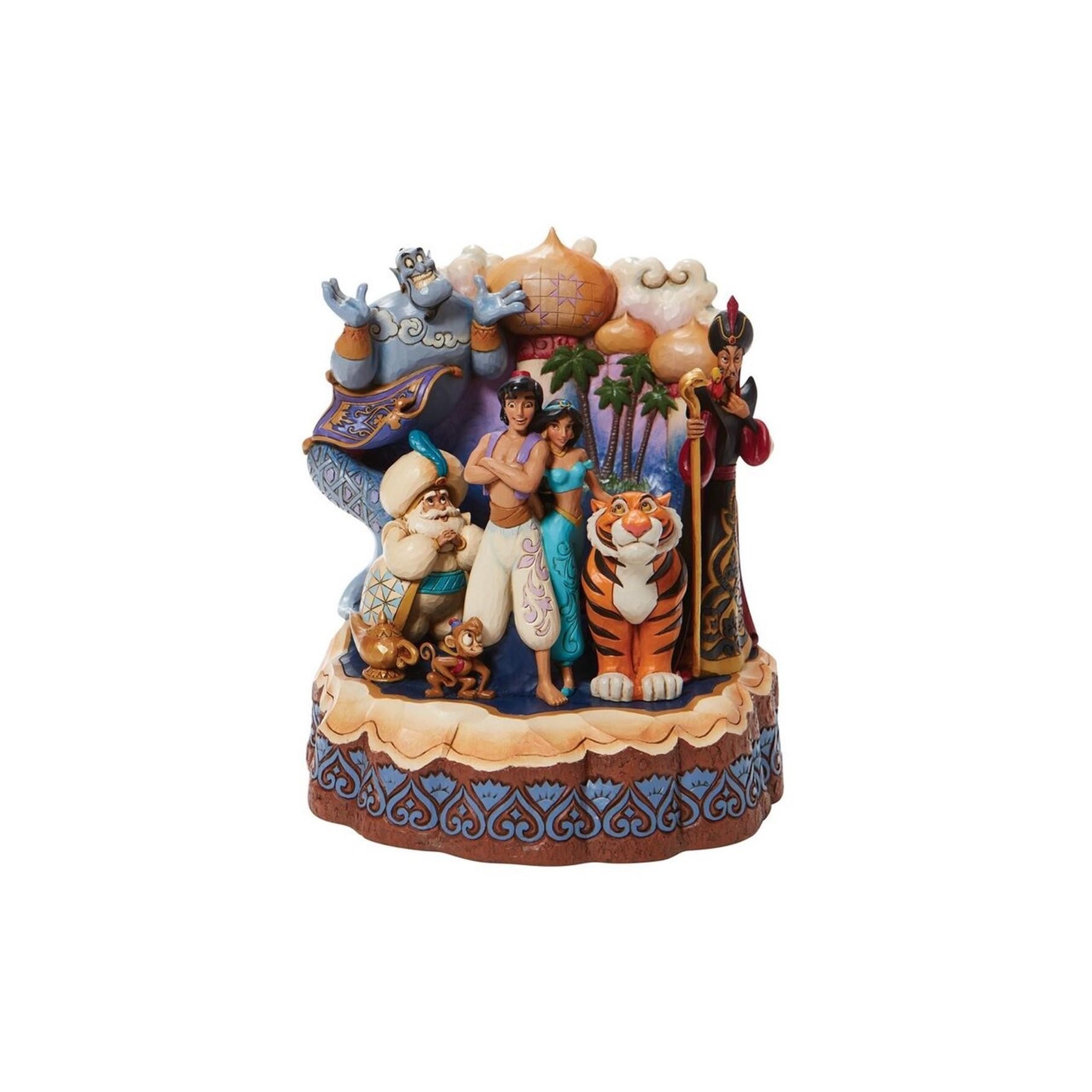 Figura Enesco Disney Aladdin Personajes Diorama