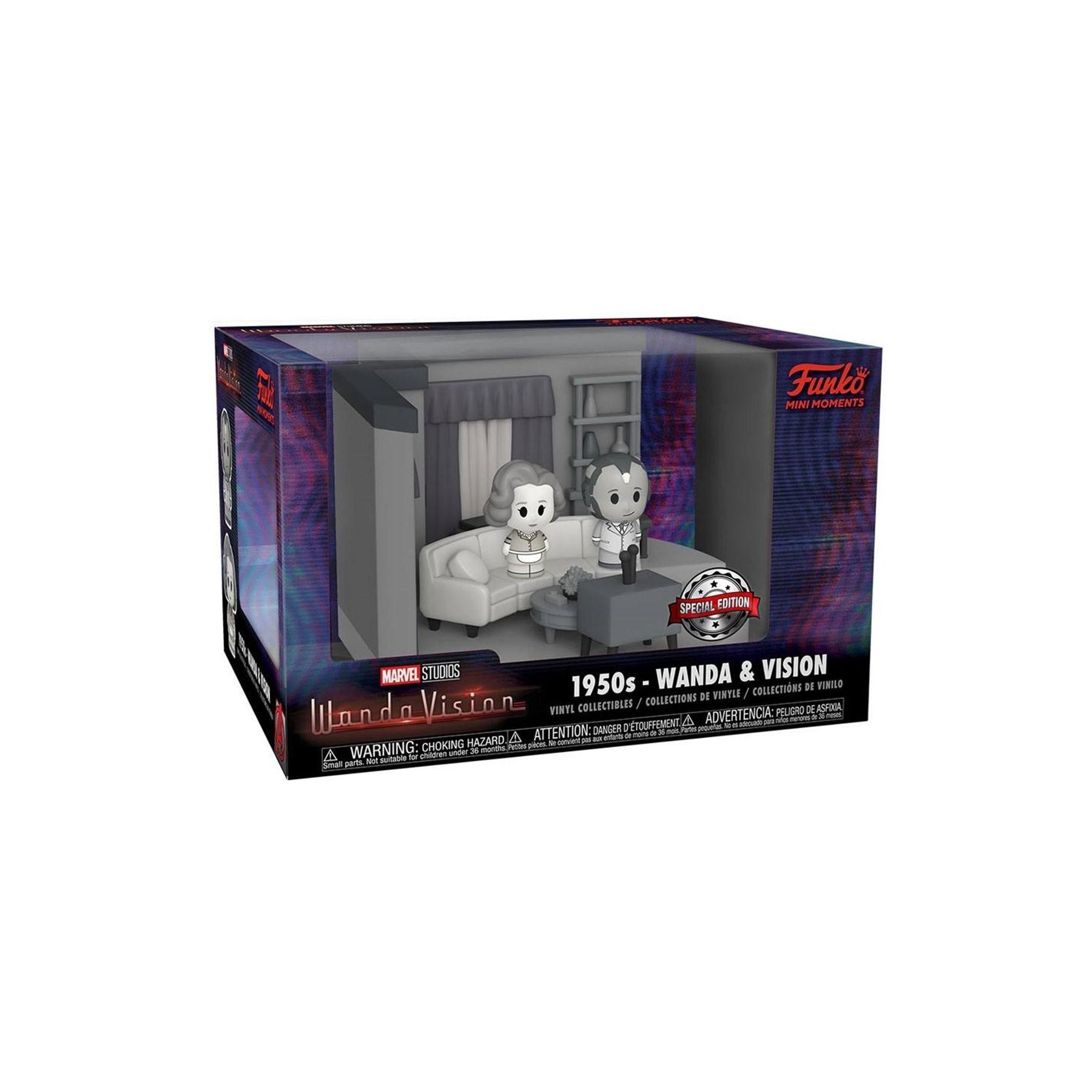 Figura Funko Pop Mini Moments Marvel Wanda Vision 1950 Exclu