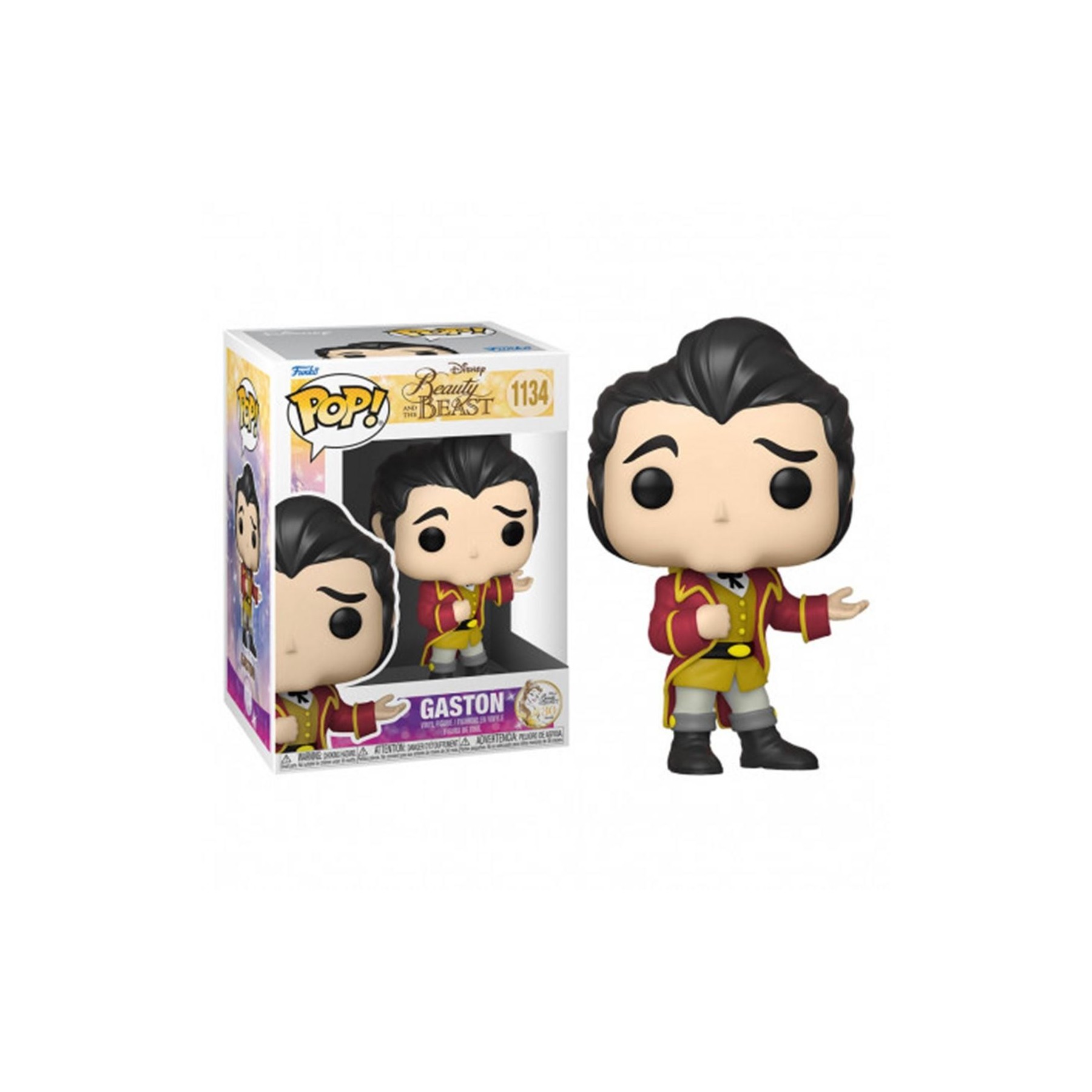Figura Funko Pop Disney La Bella Y La Bestia Formal Gaston