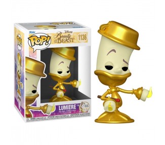 Figura Funko Pop Disney La Bella Y La Bestia Lumiere
