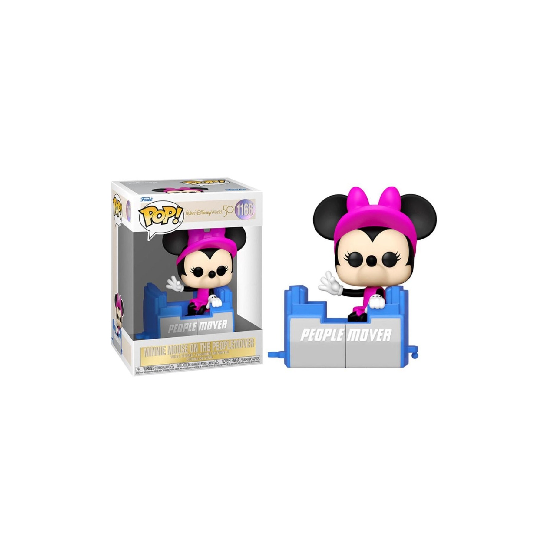 Figura Pop Disney World 50Th Anniversary Minnie People Mover