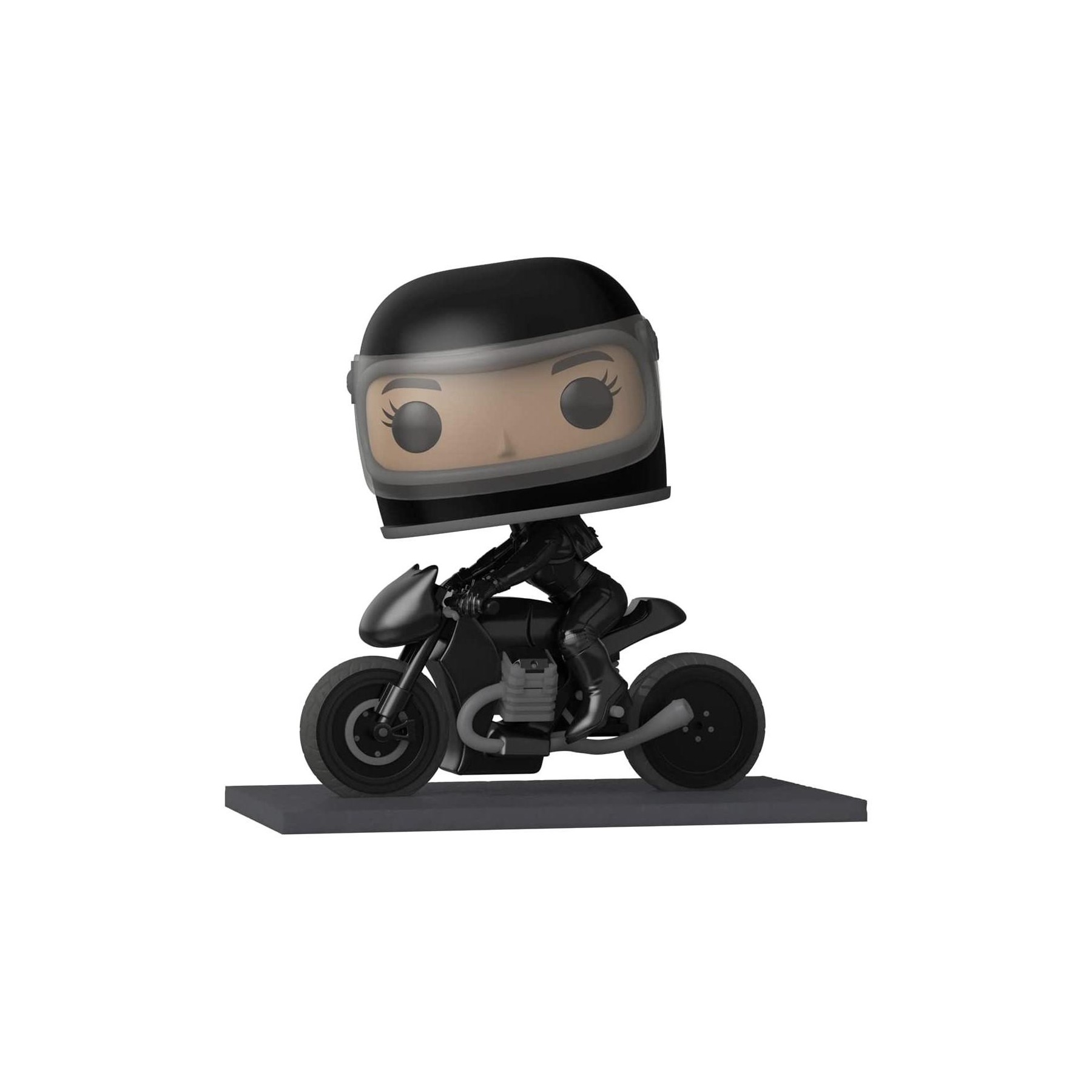 Figura Pop Rides Selina Kyle On Motorcycle The Batman