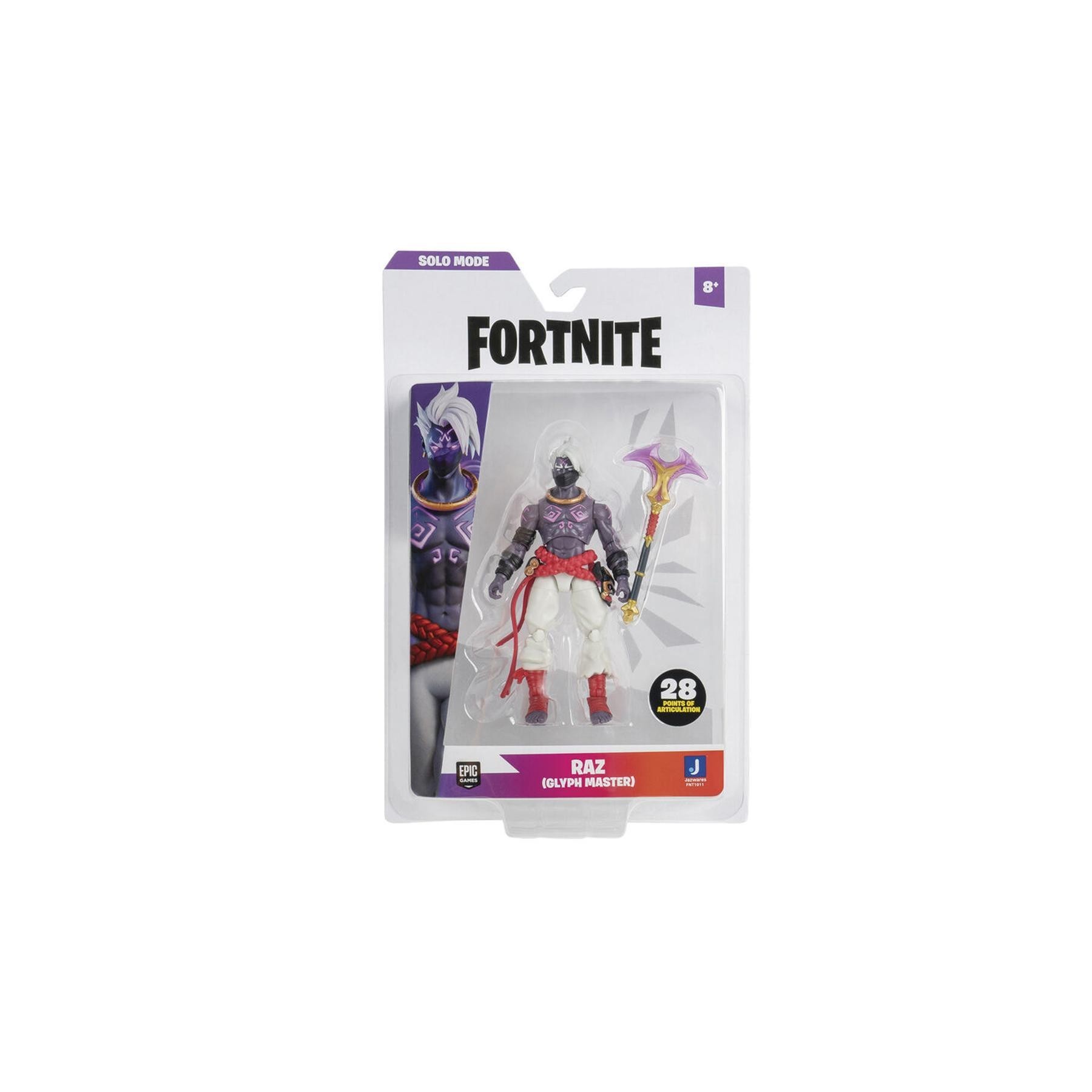 Figura Raz Glyph Master Solo Mode Fortnite 10Cm