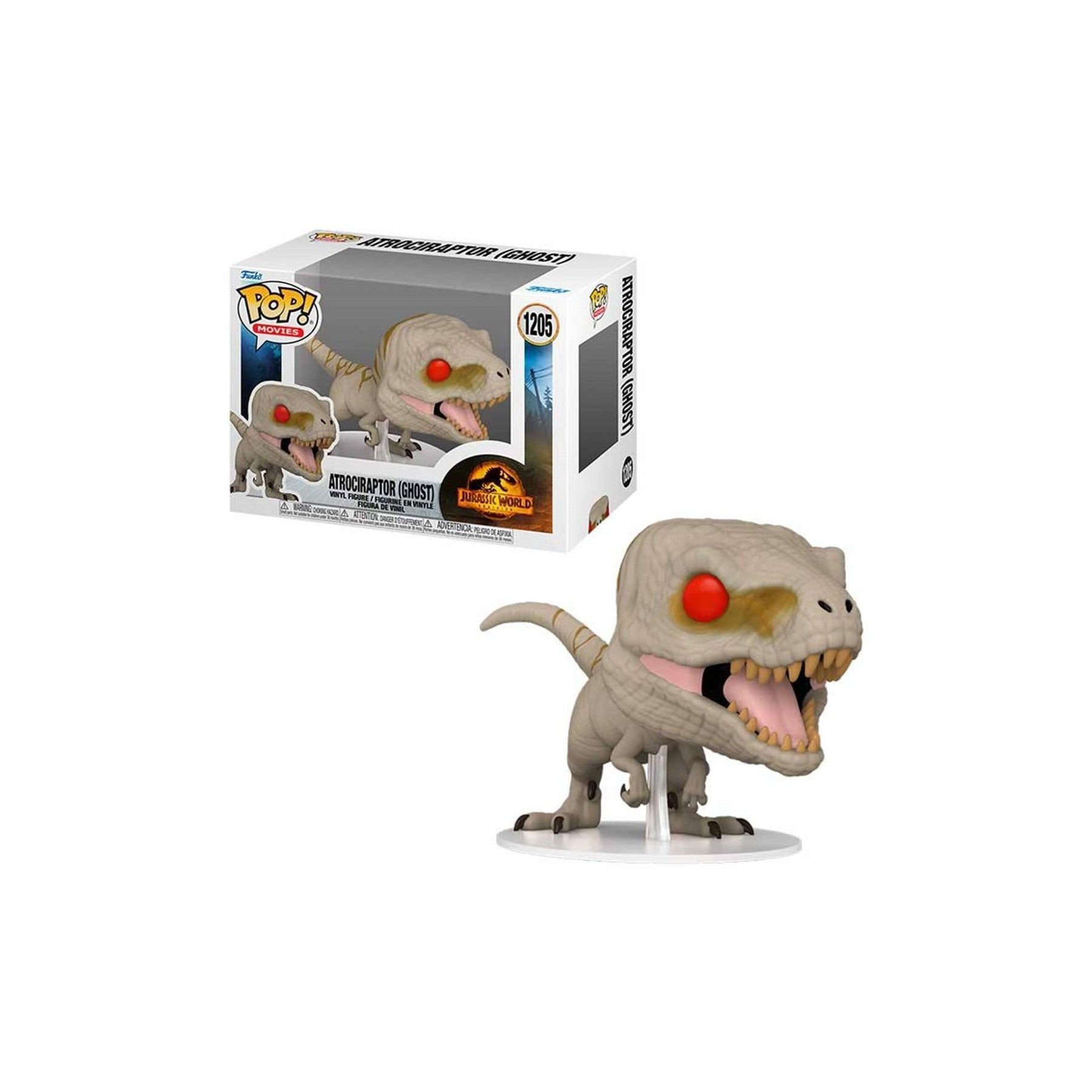 Figura Pop Jurassic World 3 Atrociraptor Ghost
