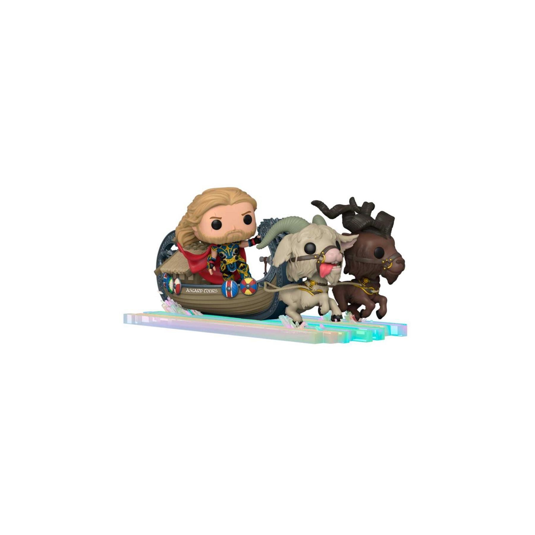 Figura Pop Marvel Thor Love And Thunder Thor Goat Boat