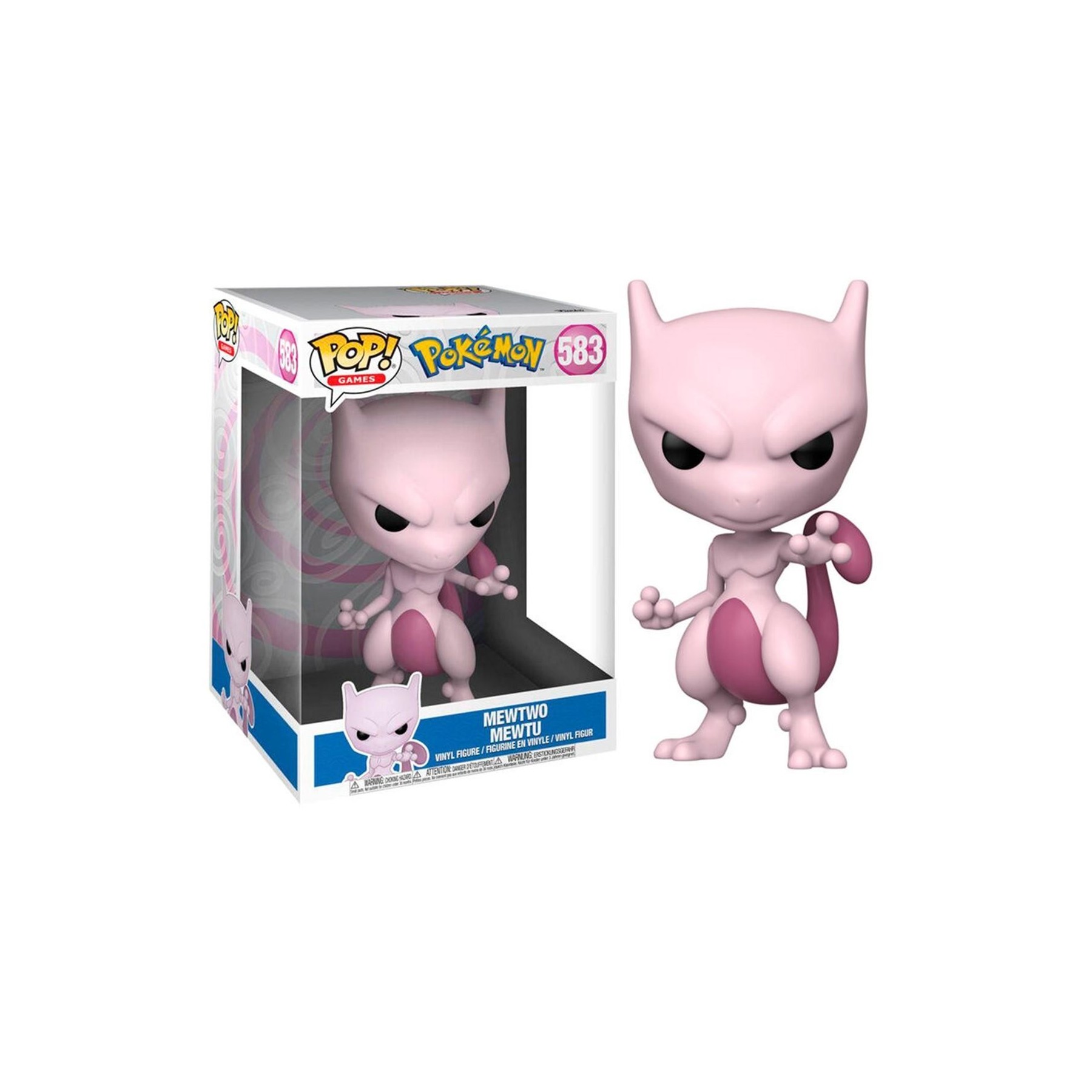Figura Pop Pokemon Mewtwo 25Cm