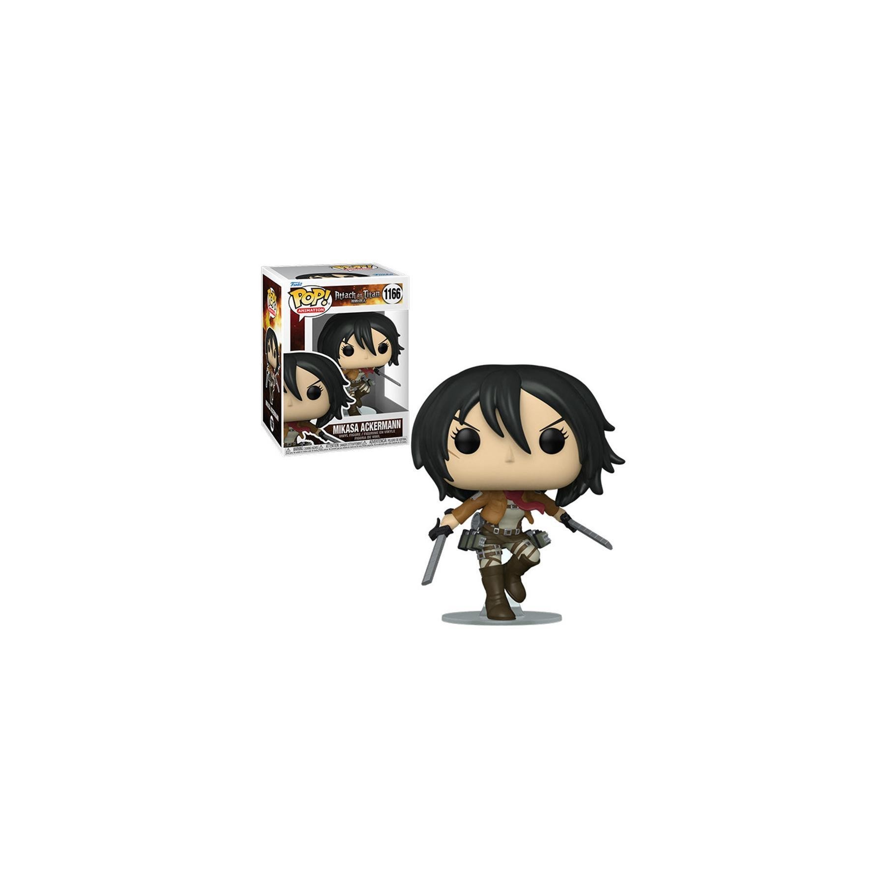 Figura Pop Mikasa Ackermann Attack On Titan