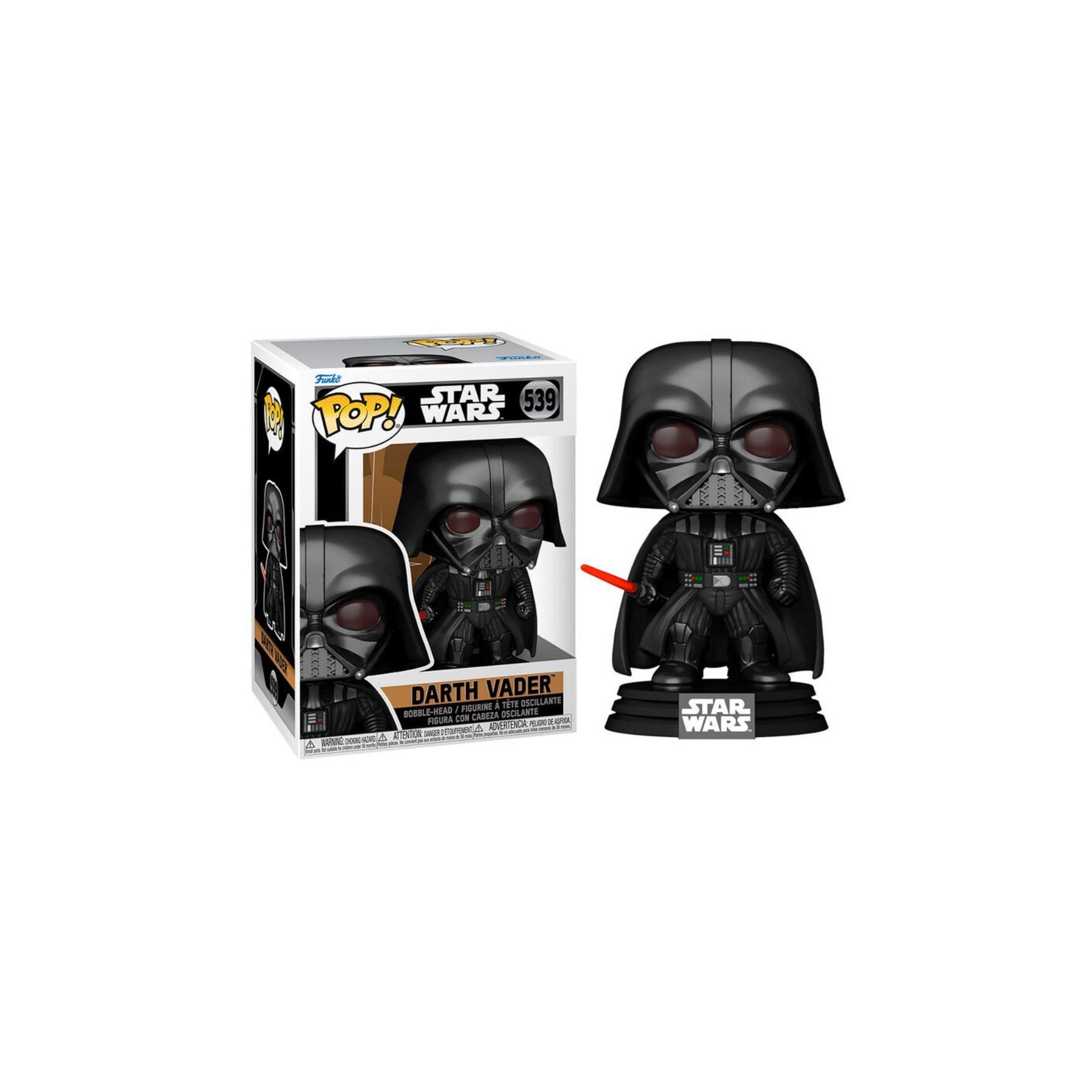 Figura Pop Star Wars Obi-Wan Darth Vader