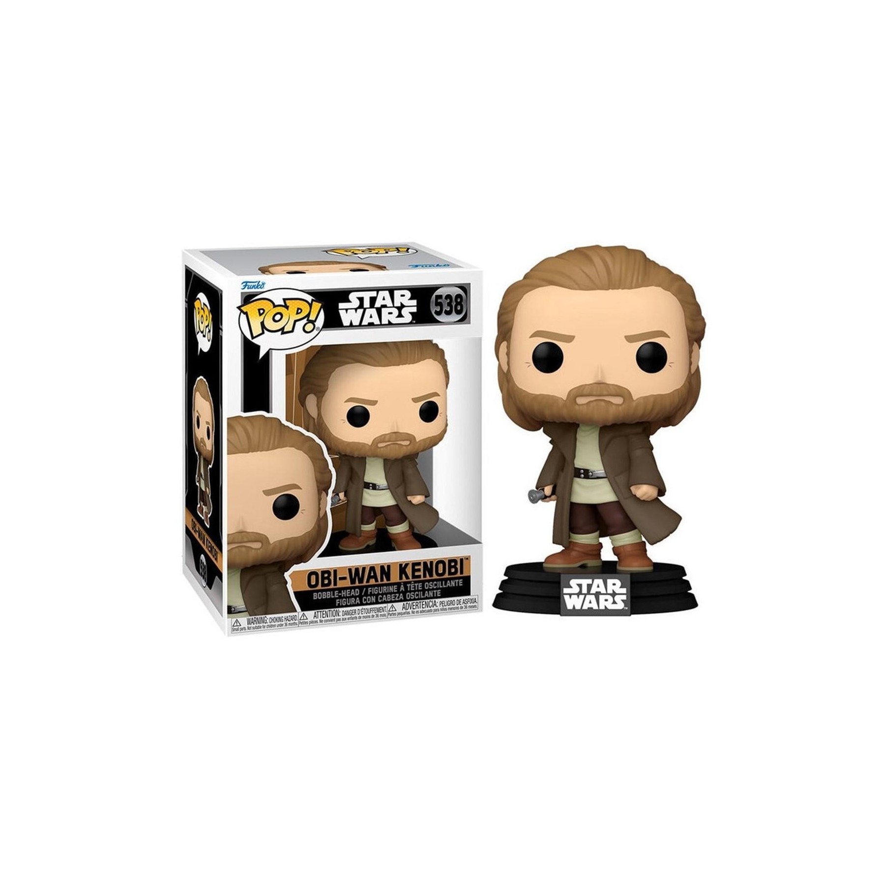 Figura Pop Star Wars Obi-Wan Obi-Wan Kenobi