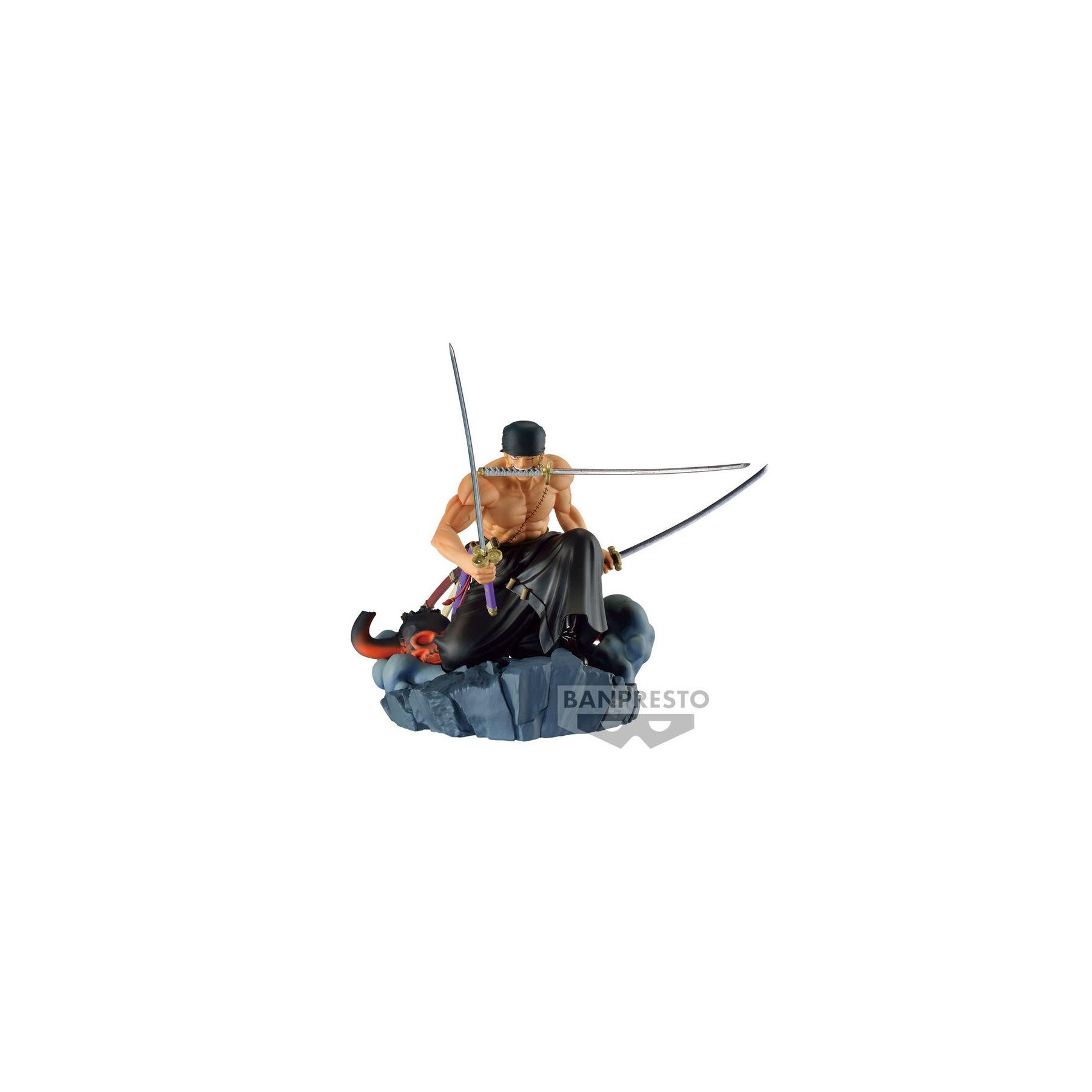 Figura Roronoa Zoro The Brush Dioramatic One Piece 15Cm