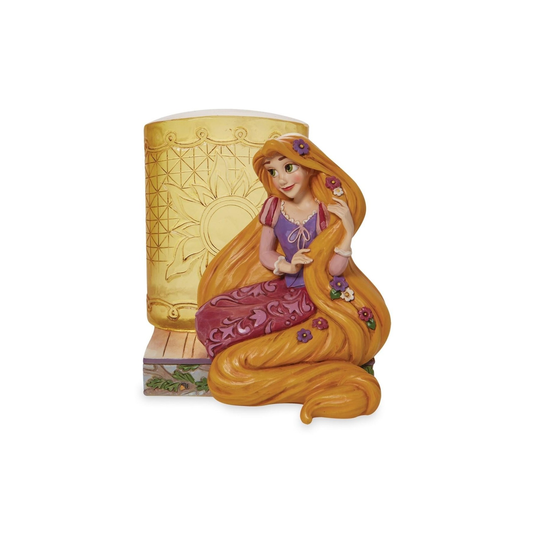 Figura Enesco Disney Enredados Rapunzel Con Linterna
