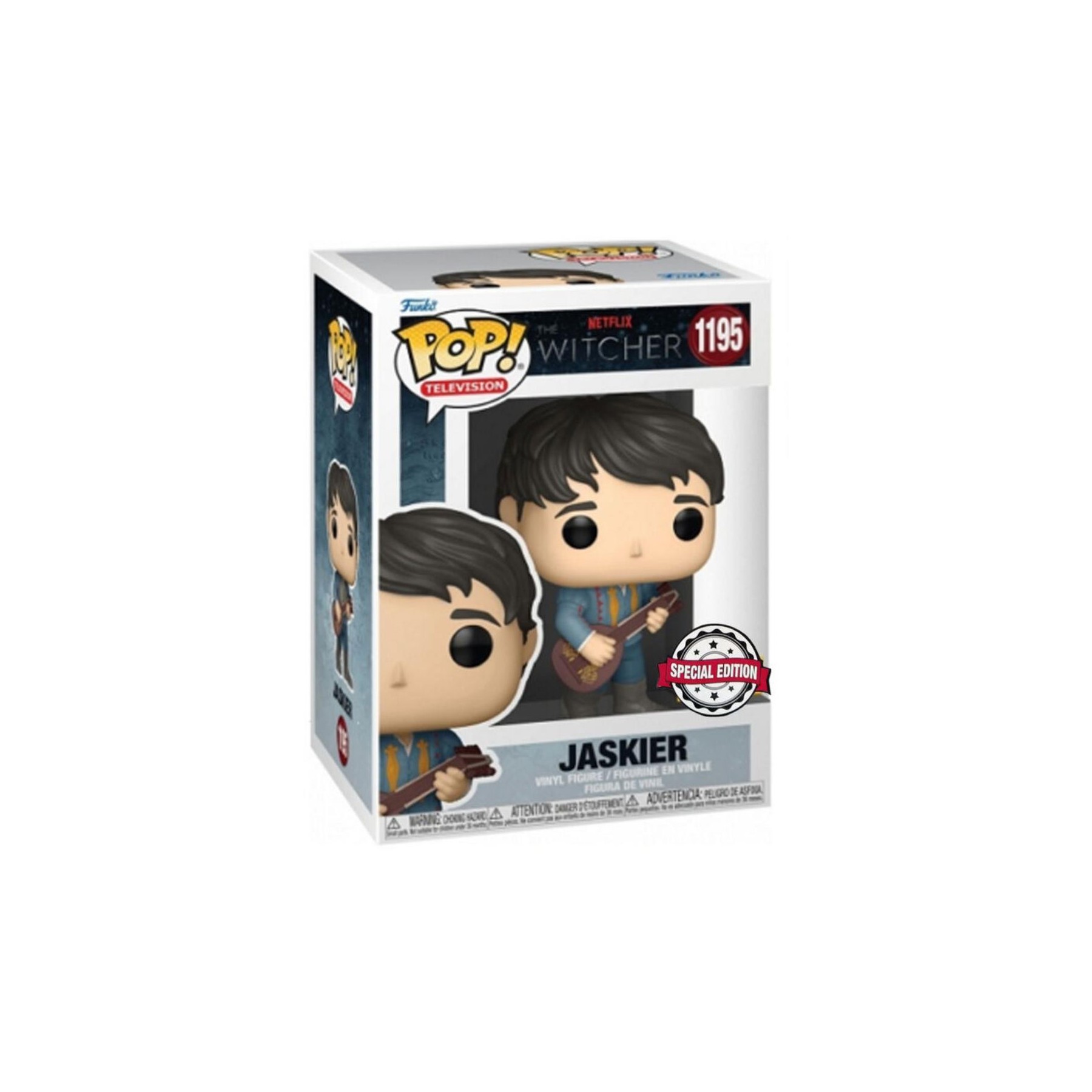 Figura Funko Pop The Witcher Jaskier Exclusive