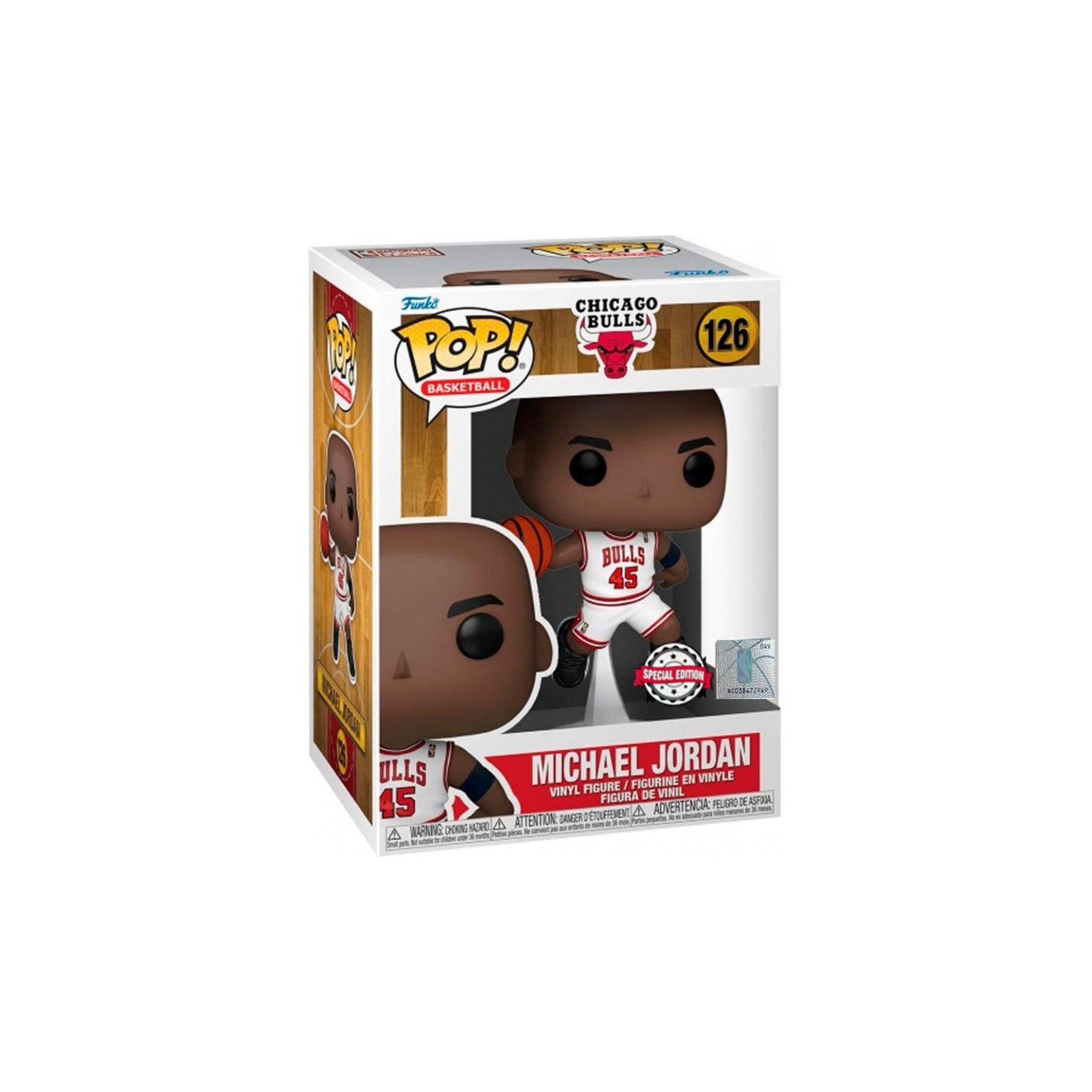 Figura Funko Pop Nba Chicago Bulls Michael Jordan Exclusive