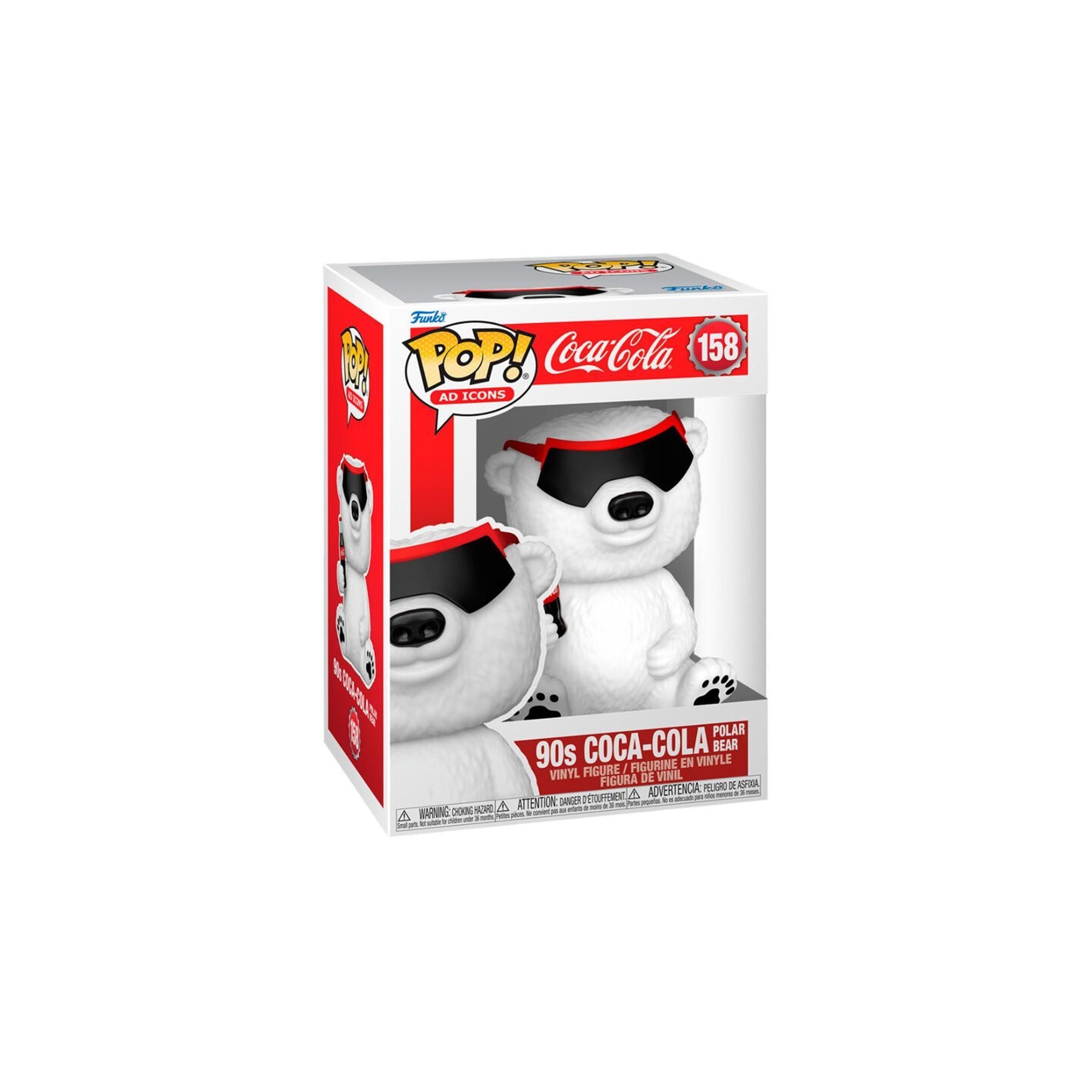 Figura Pop Coca Cola Polar Bear 90 S