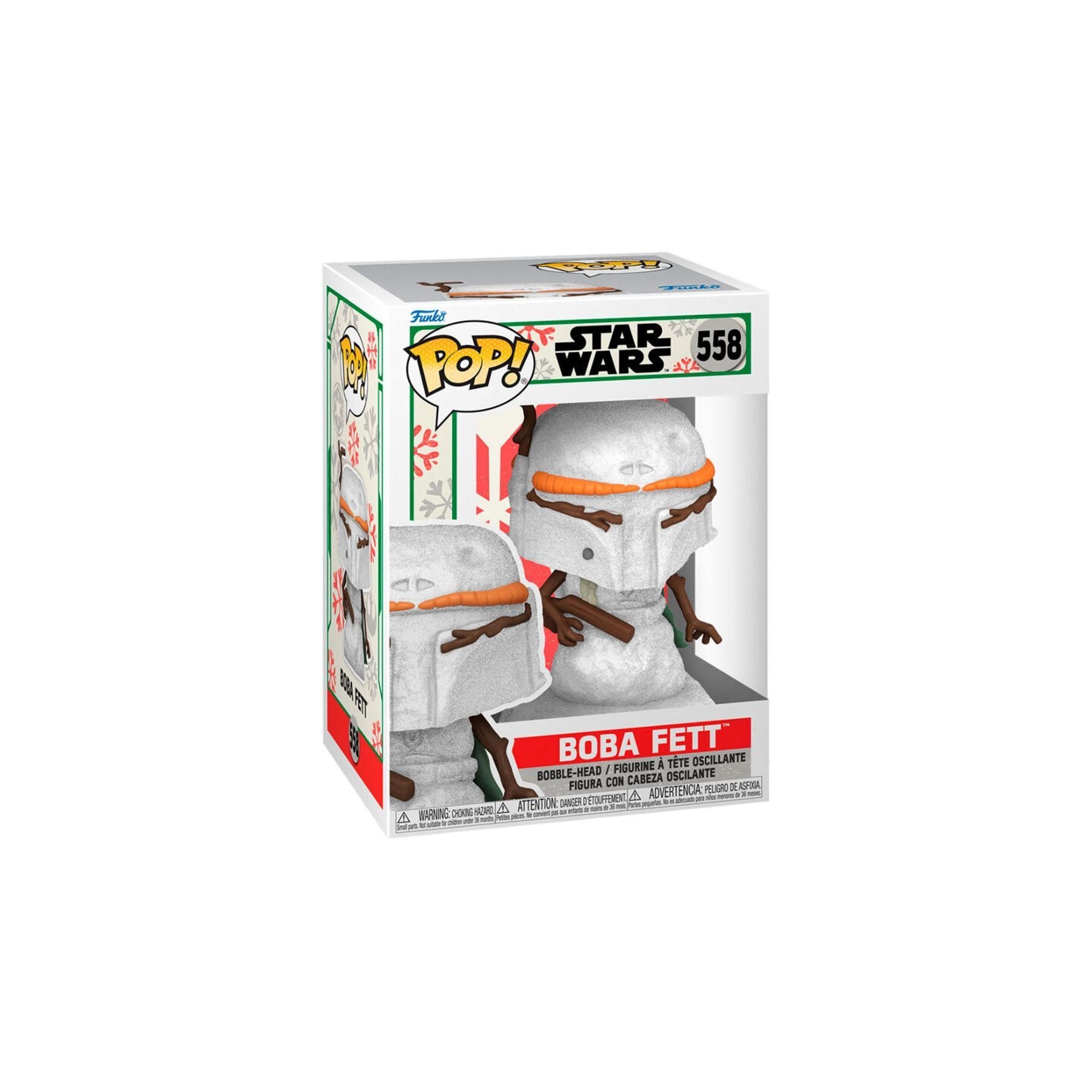 Figura Pop Star Wars Holiday Boba Fett