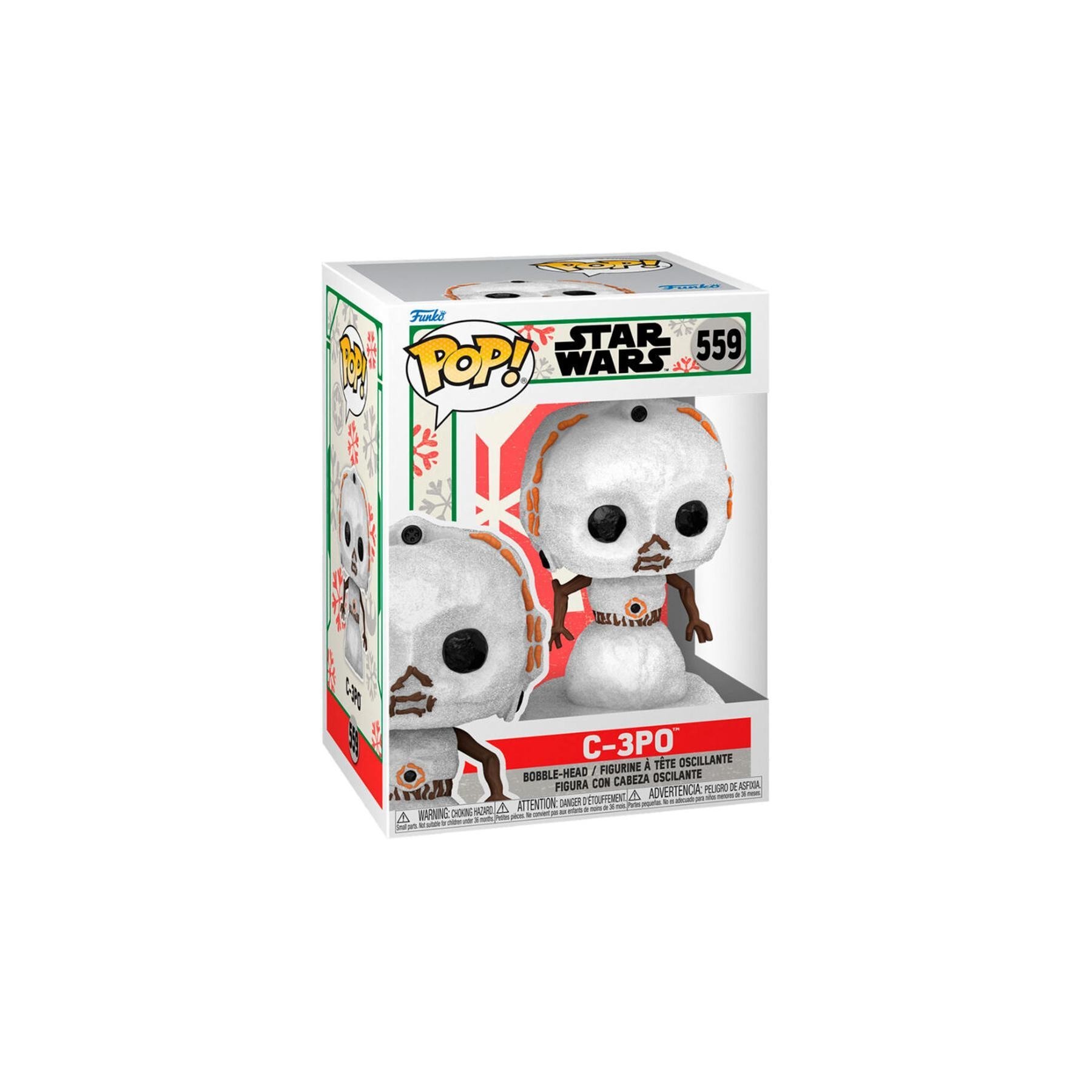 Figura Pop Star Wars Holiday C-3Po