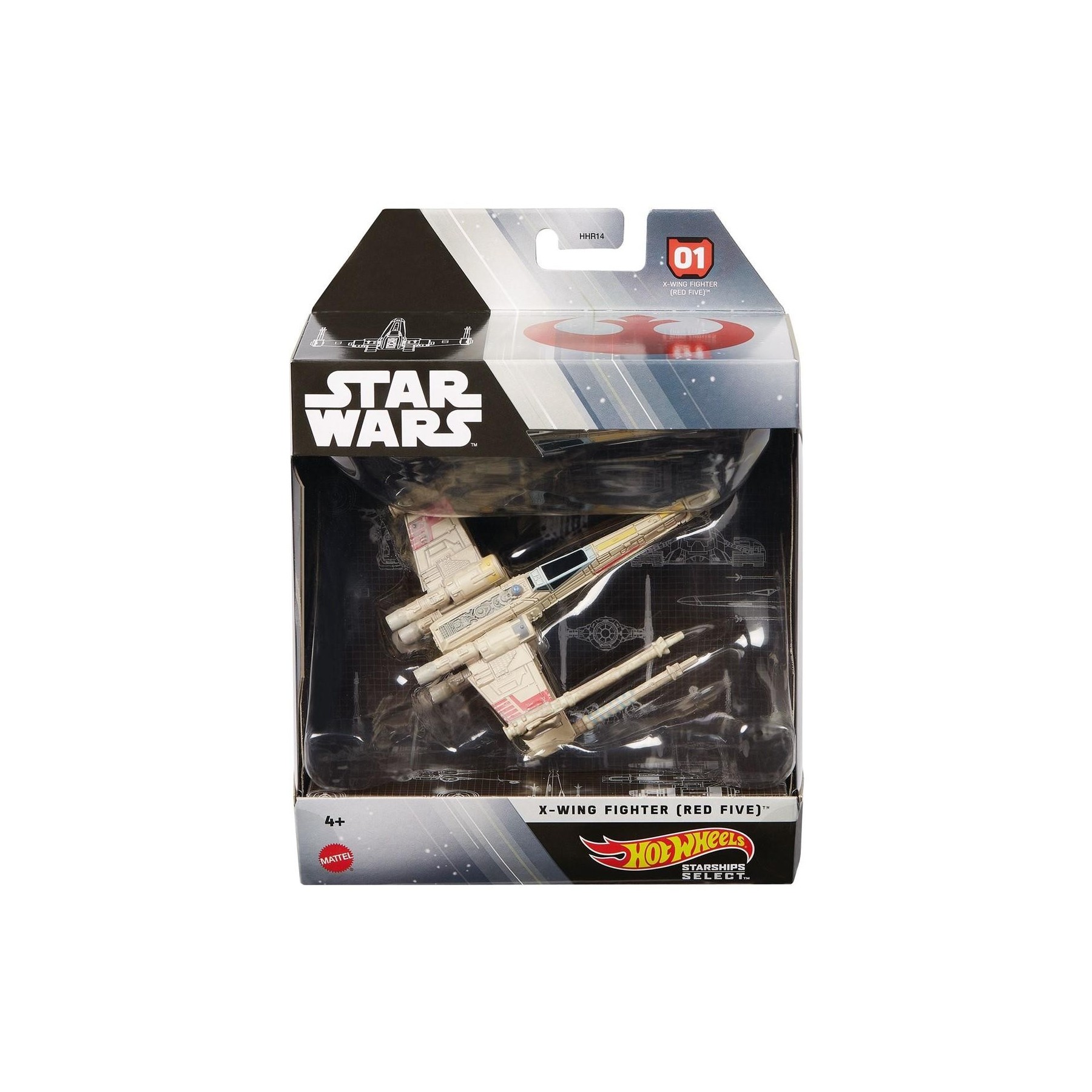 Figura Aleatoria Mattel Hot Wheels Star Wars Nave Espacial
