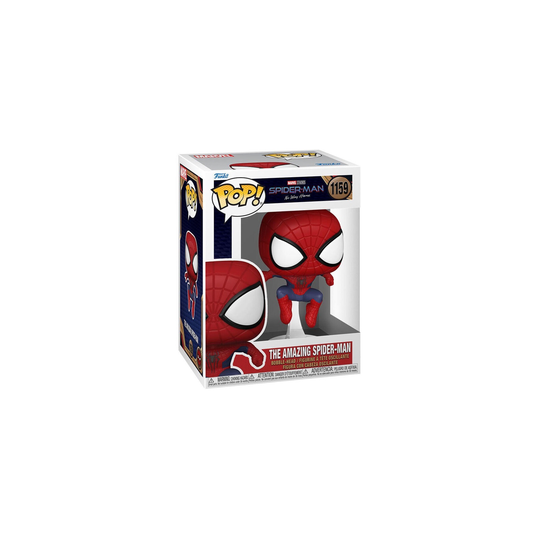 Figura Pop Marvel Spider-Man No Way Home The Amazing Spider-