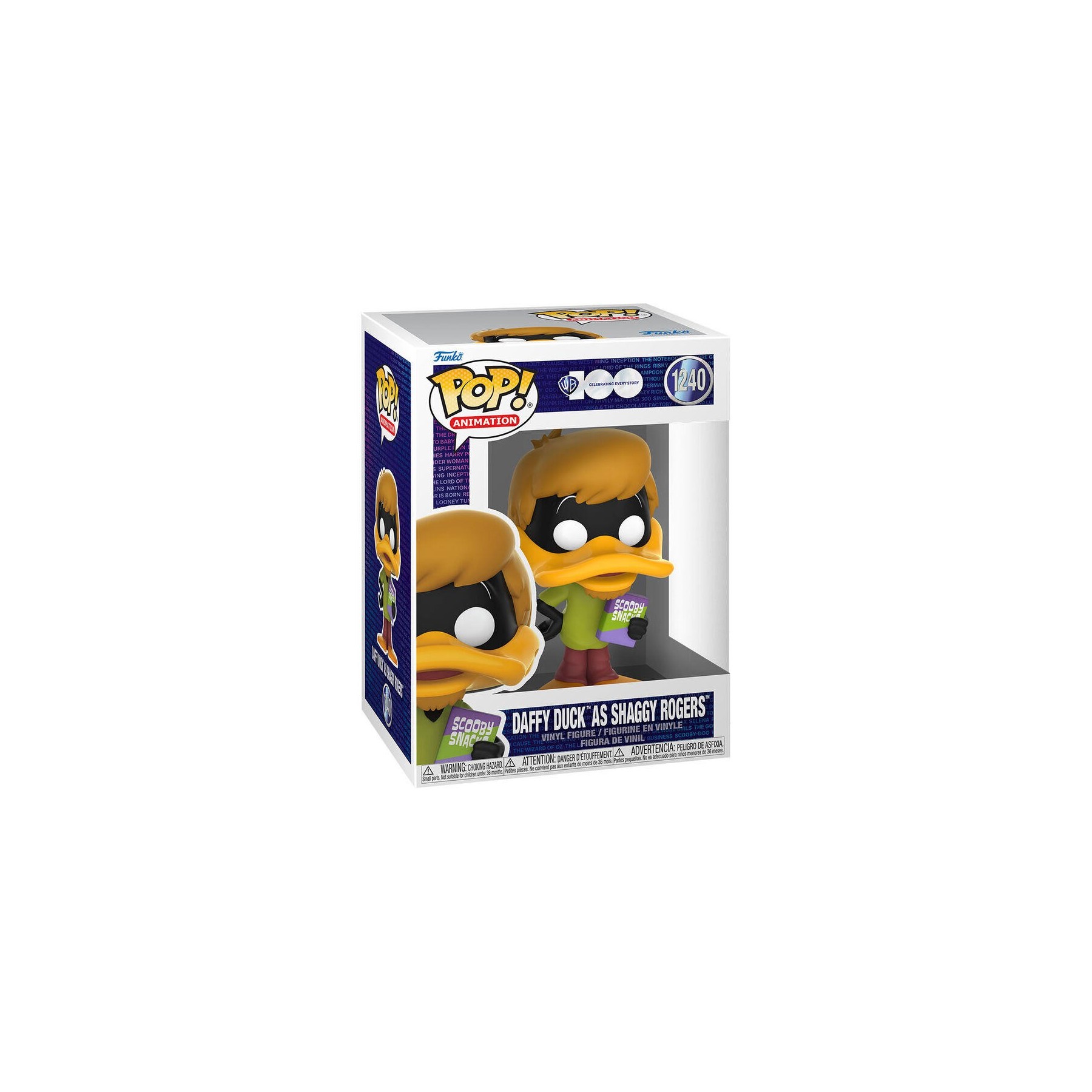 Figura Pop Looney Tunes Daffy Duck As Shaggy Rogers