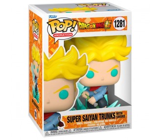 Figura Pop Dragon Ball Super Super Saiyan Trunks With Sword