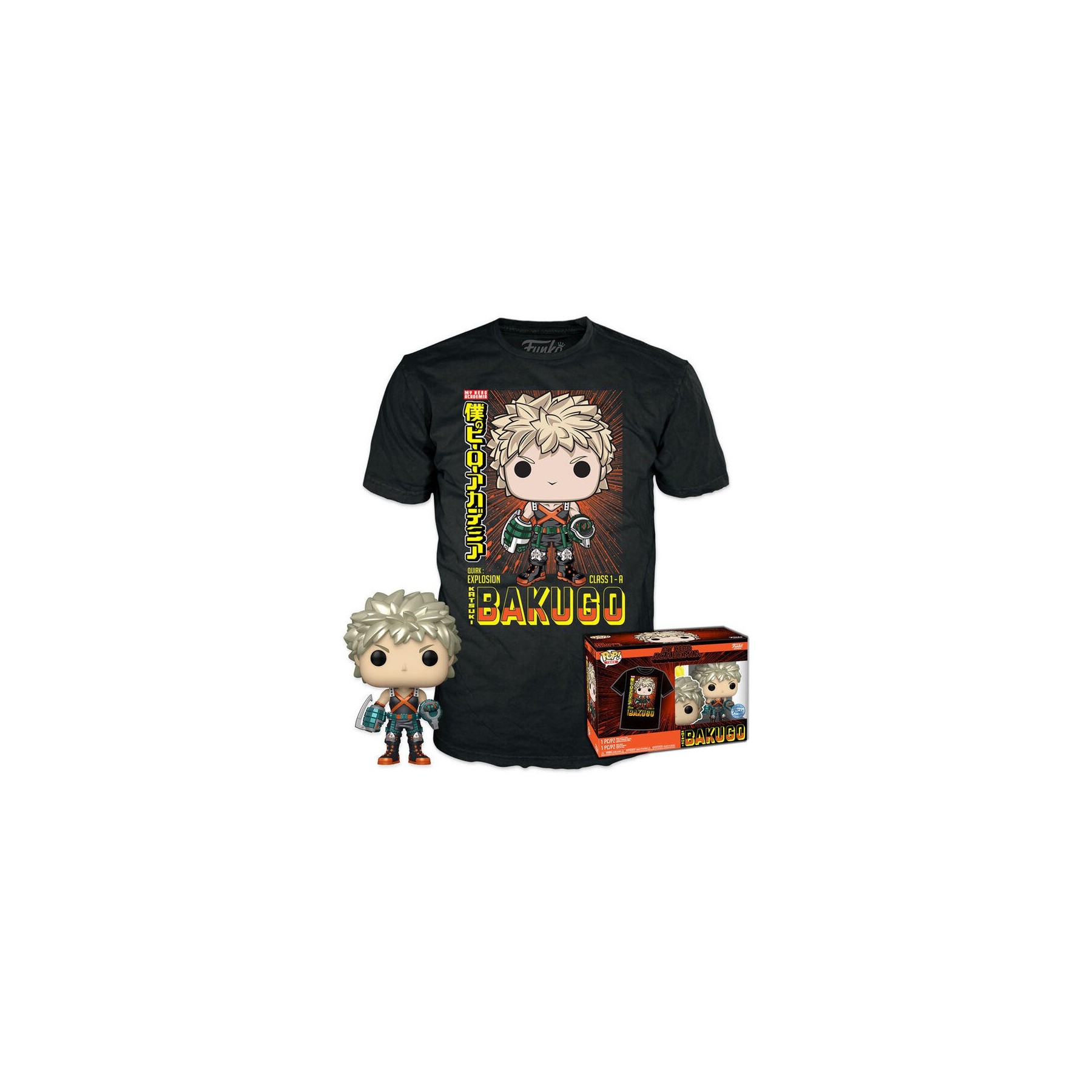 Figura Pop & Tee My Hero Academia Katsuki Exclusive