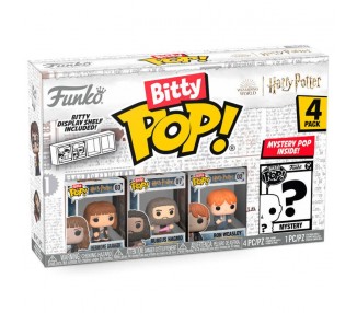Blister 4 Figuras Bitty Pop Harry Potter Hermione