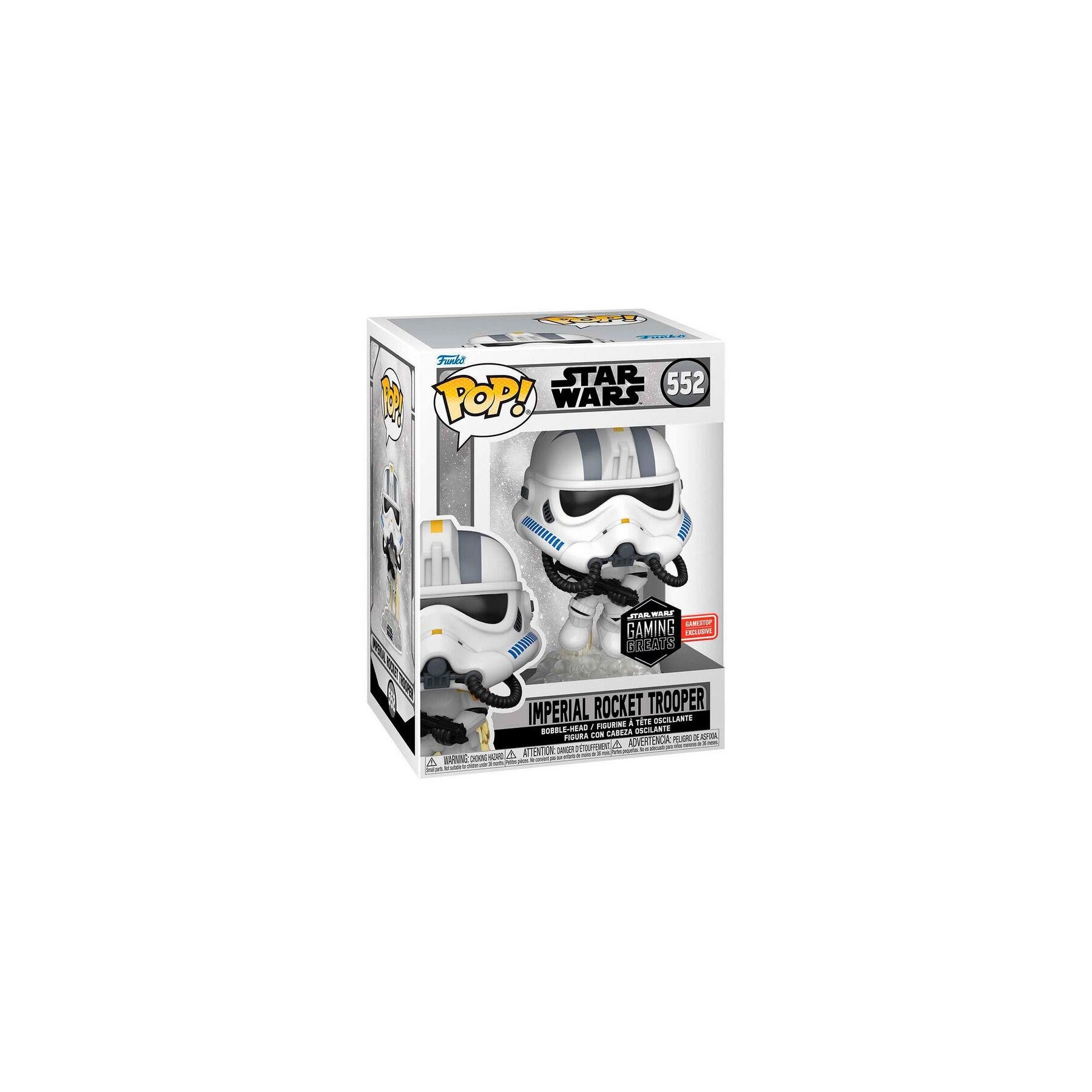 Figura Pop Star Wars Battlefront Imperial Rocket Trooper Exc