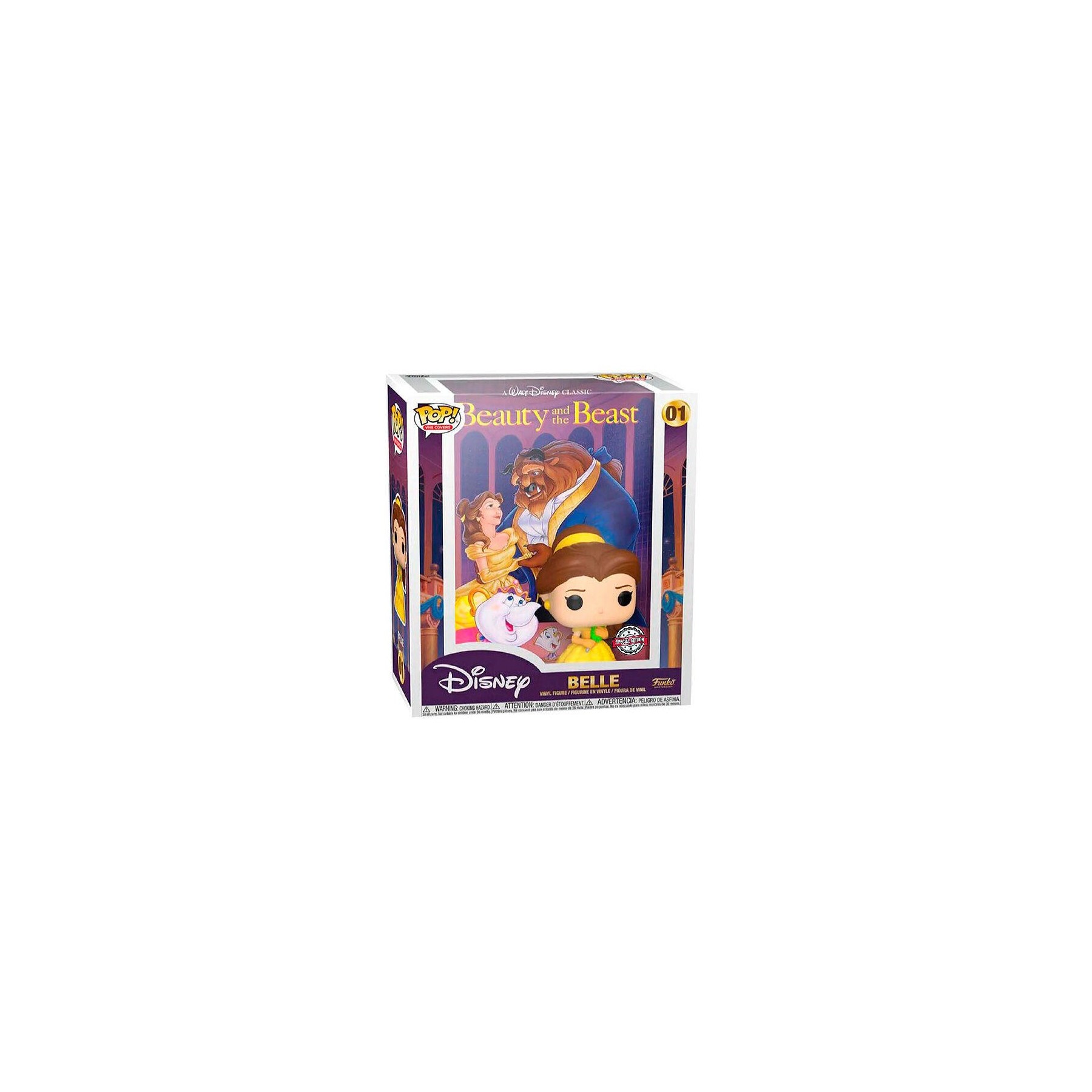 Figura Pop Disney La Bella Y La Bestia Belle Exclusive