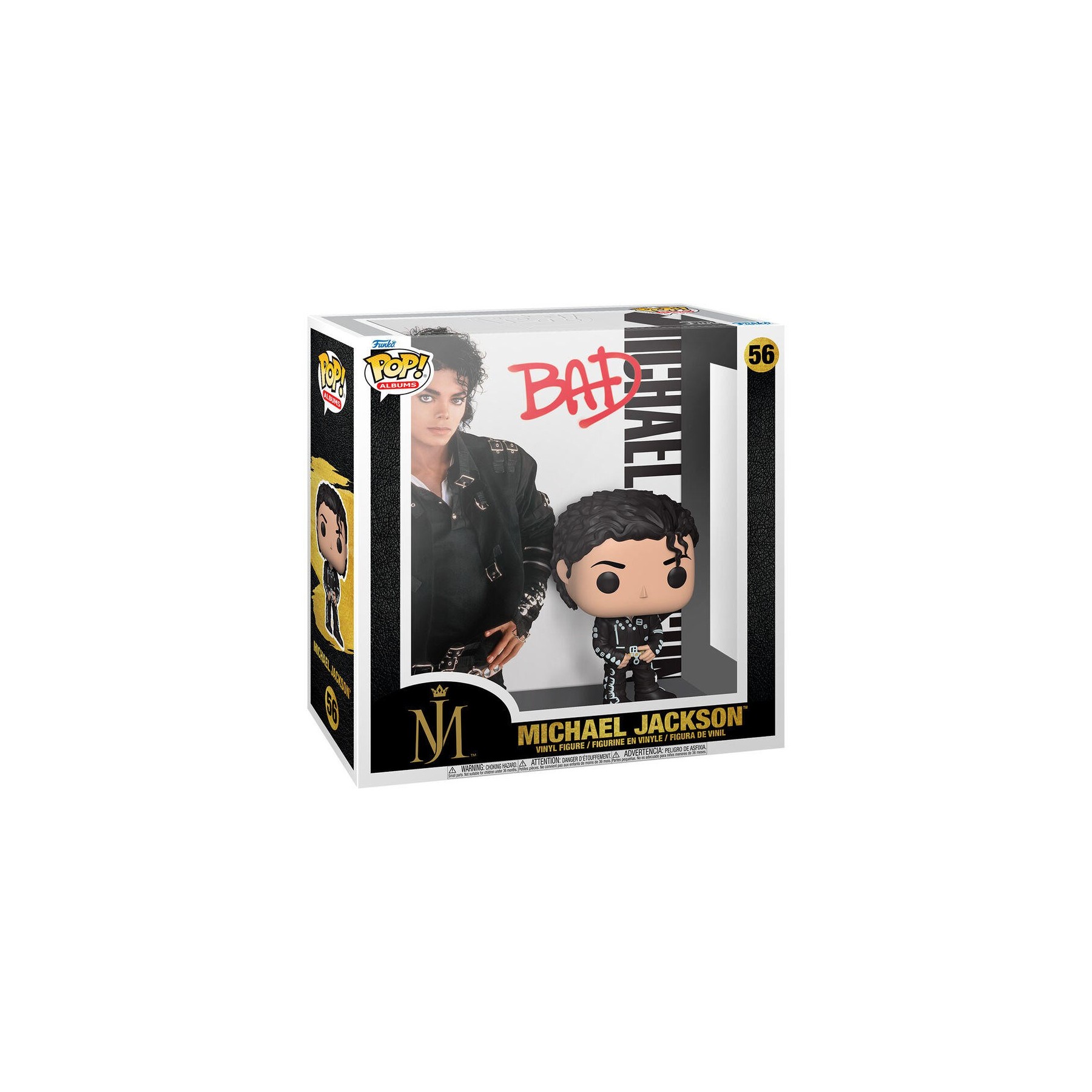 Figura Pop Albums Michael Jackson Bad
