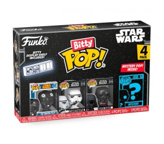 Blister 4 Figuras Bitty Pop Star Wars Darth Vader