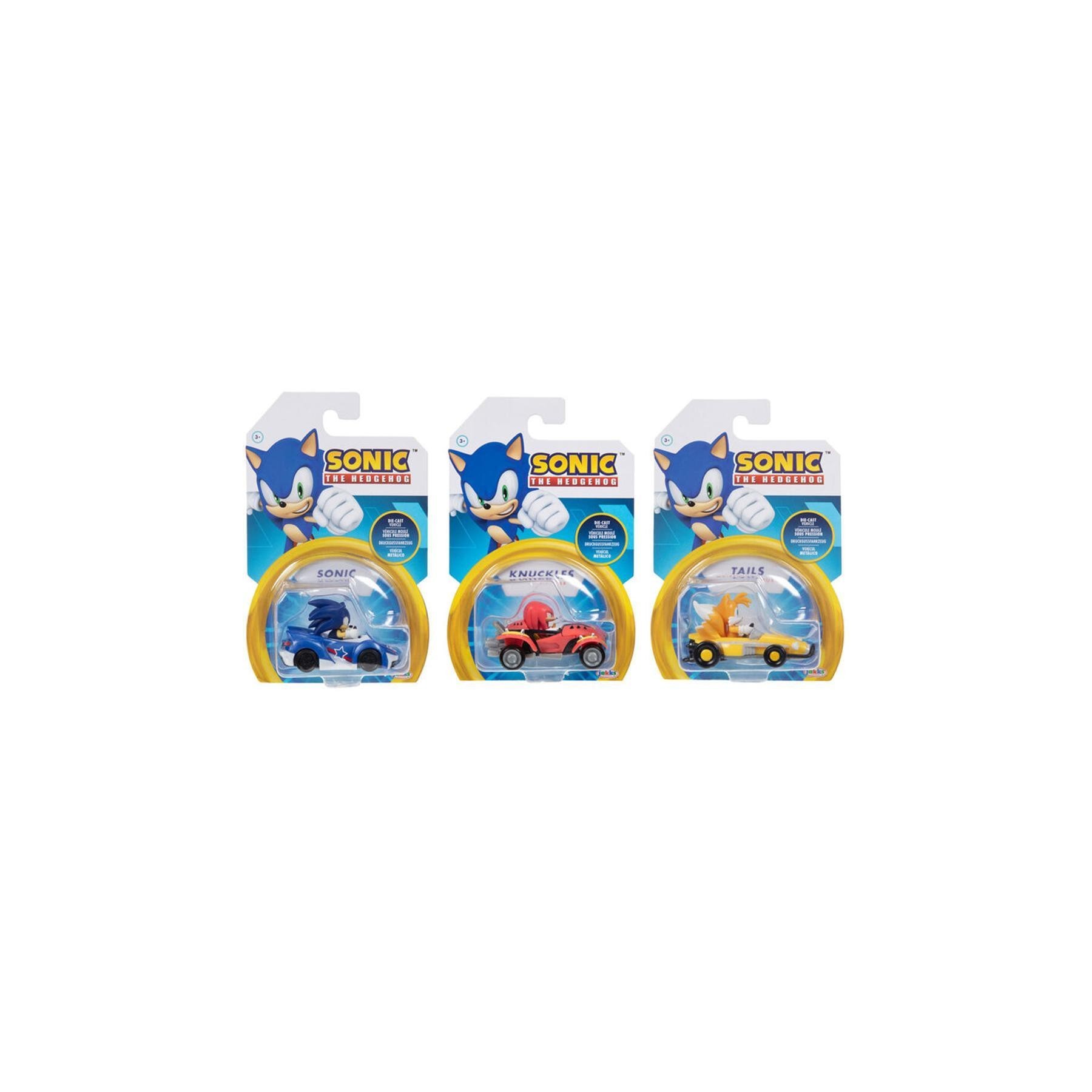 Pack 8 Figuras Vehiculos Serie 3 Sonic The Hedgehog