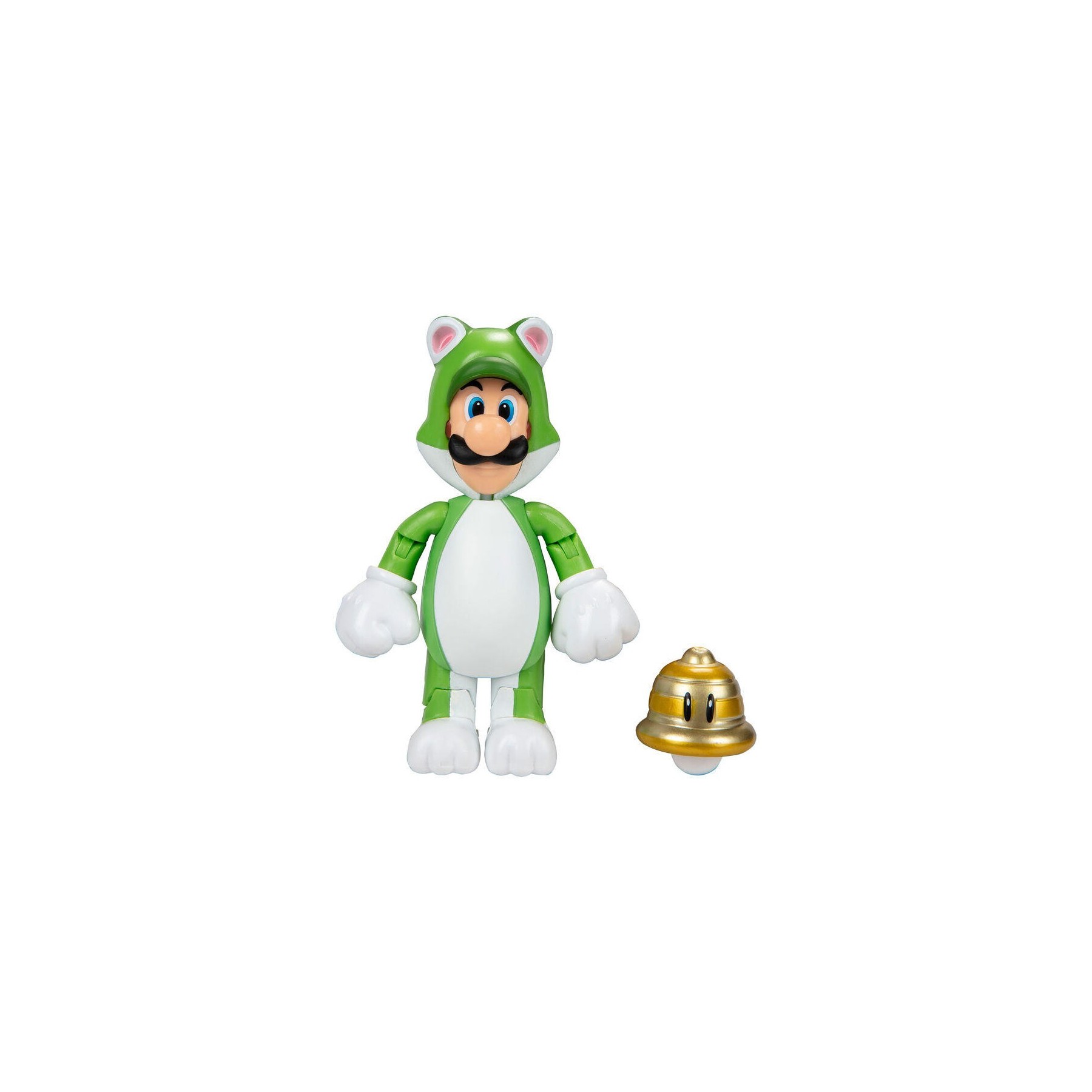 Figura Luigi Felino Super Mario Nintendo 10Cm