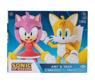 Set Figuras Tails & Modern Army Sonic The Hedgehog 10Cm