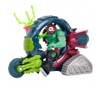 Figura Trap Jaw + Moto Masters Of The Universe 14Cm