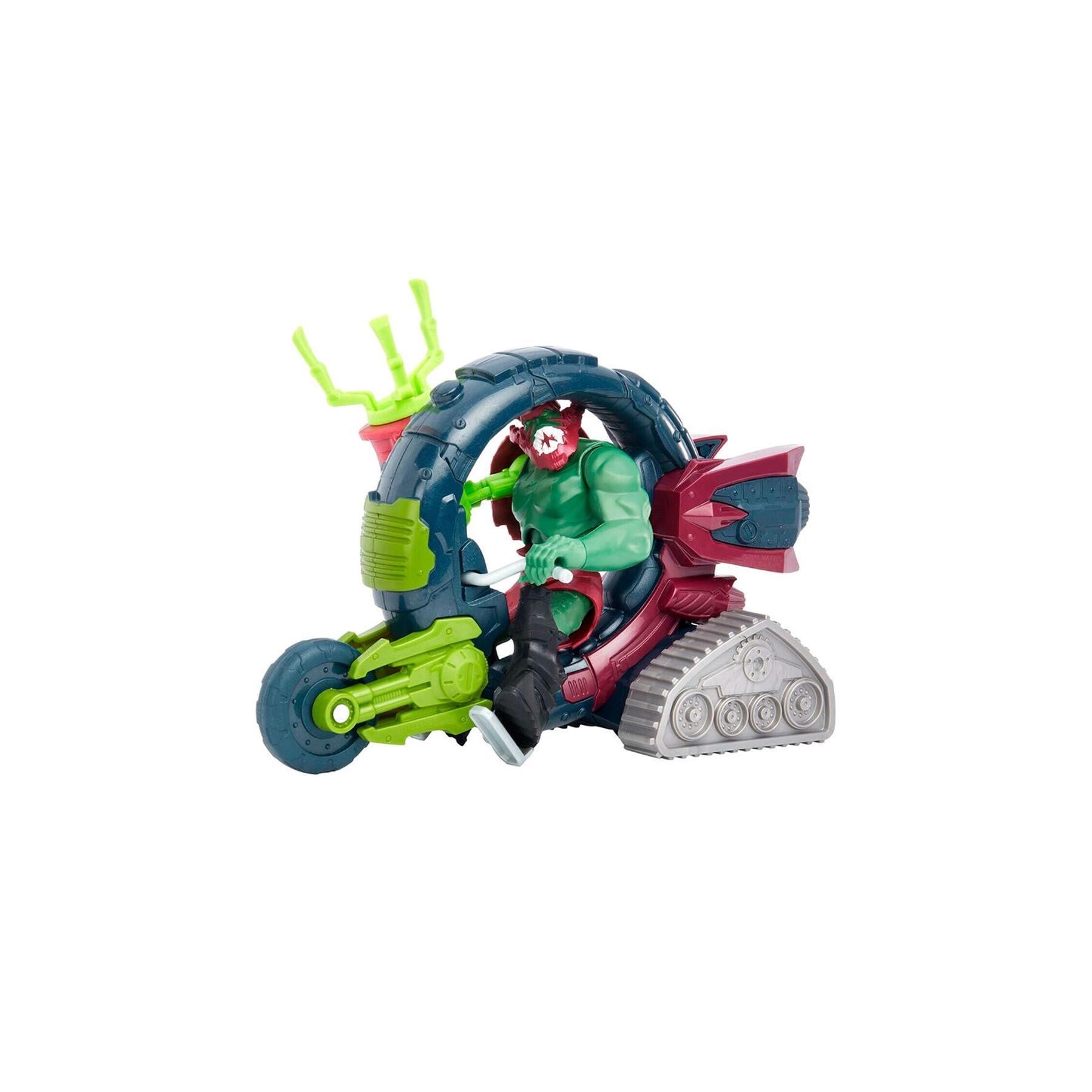Figura Trap Jaw + Moto Masters Of The Universe 14Cm