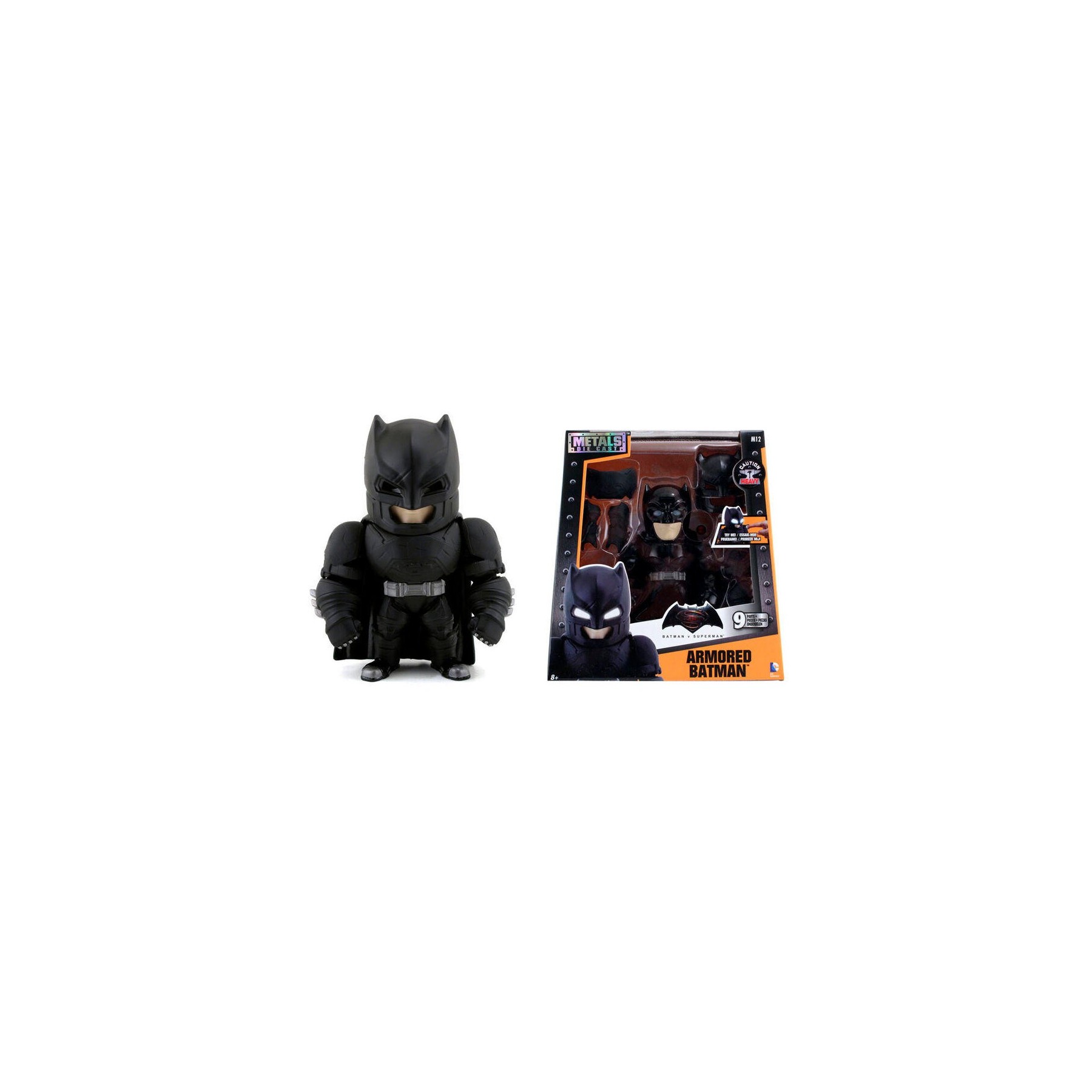 Figura Metal Die Cast Armored Batman 15Cm
