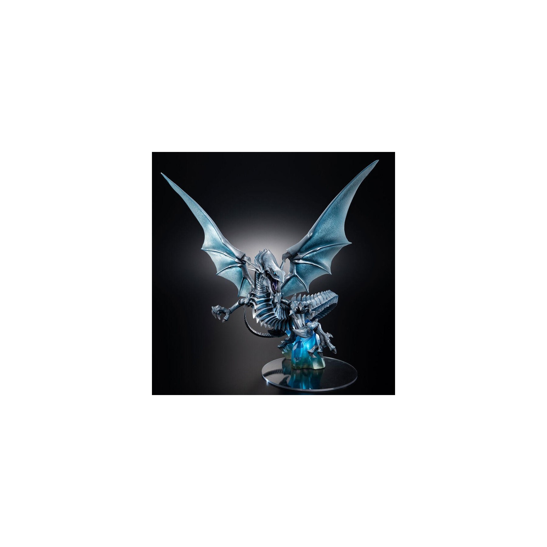 Figura Blue Eyes White Dragon Duel Monsters Art Works Hologr