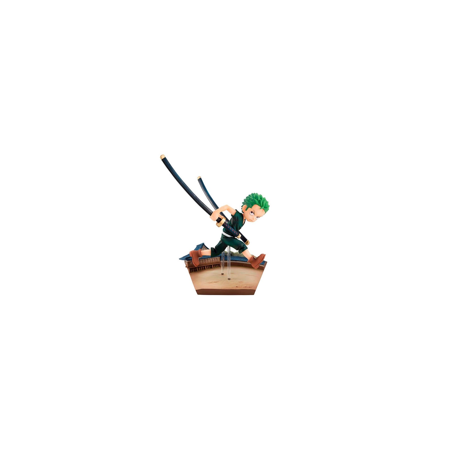 Figura Roronoa Zoro Run! Run! One Piece 14Cm