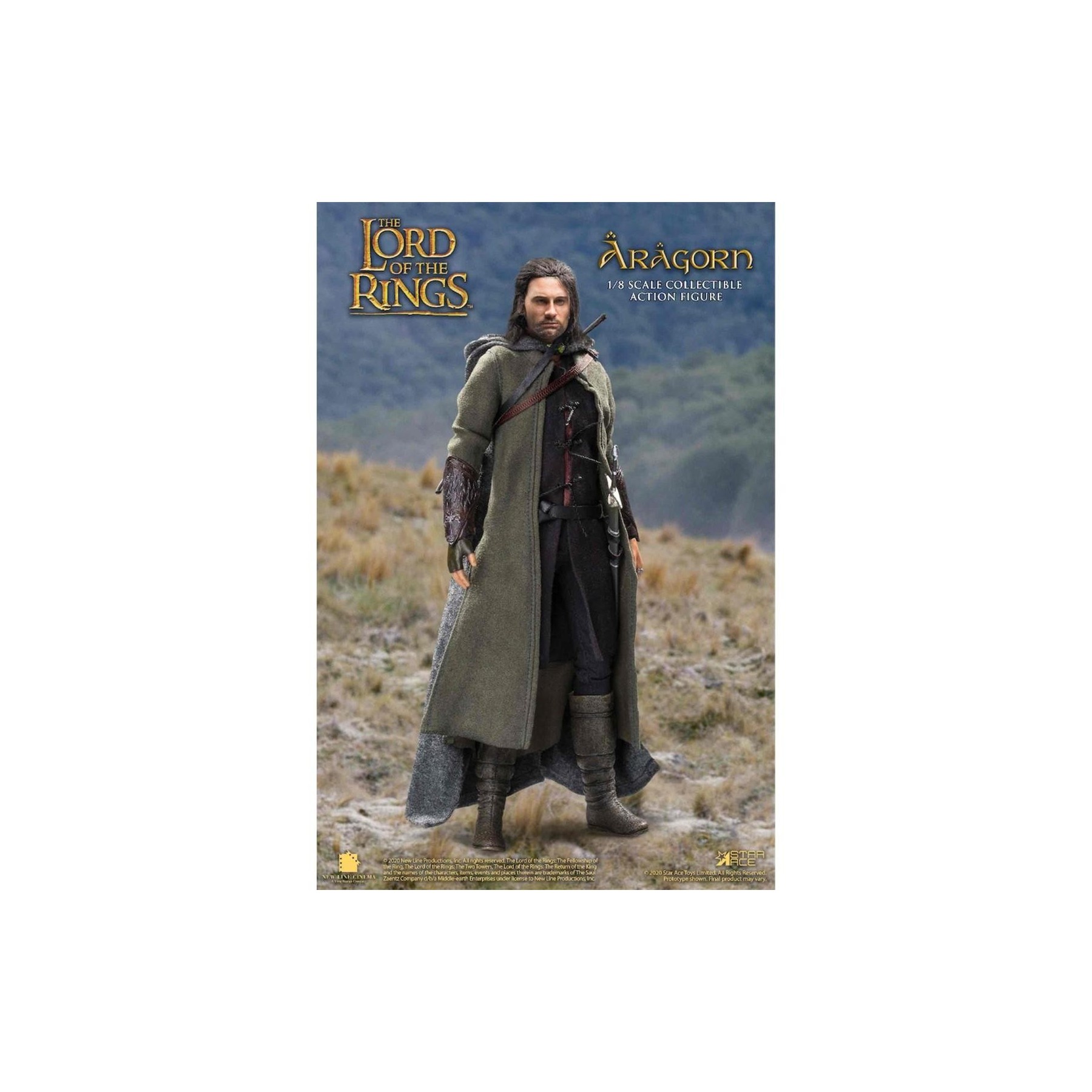 Figura Real Master Aragorn Special Version El Señor De Los A