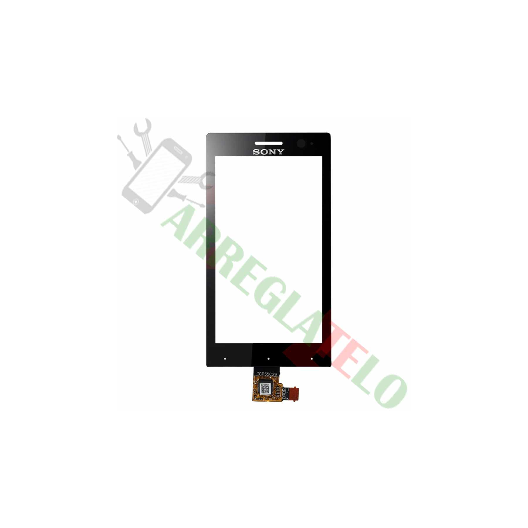 Pantalla Tactil Digitalizador Para Sony Xperia U St25 St25I Negro Negra