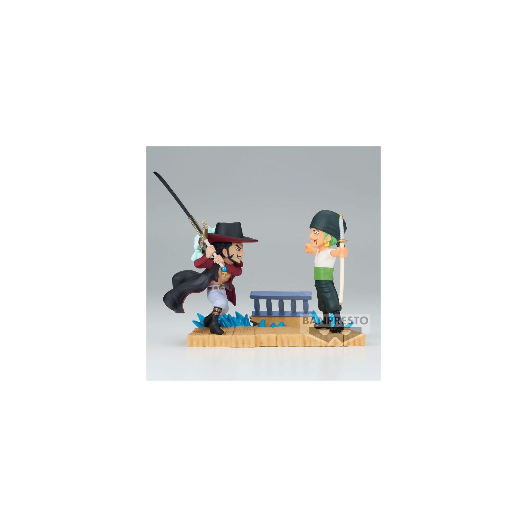 Figura Roronoa Zoro Vs Dracule Mihawk Log Stories One Piece