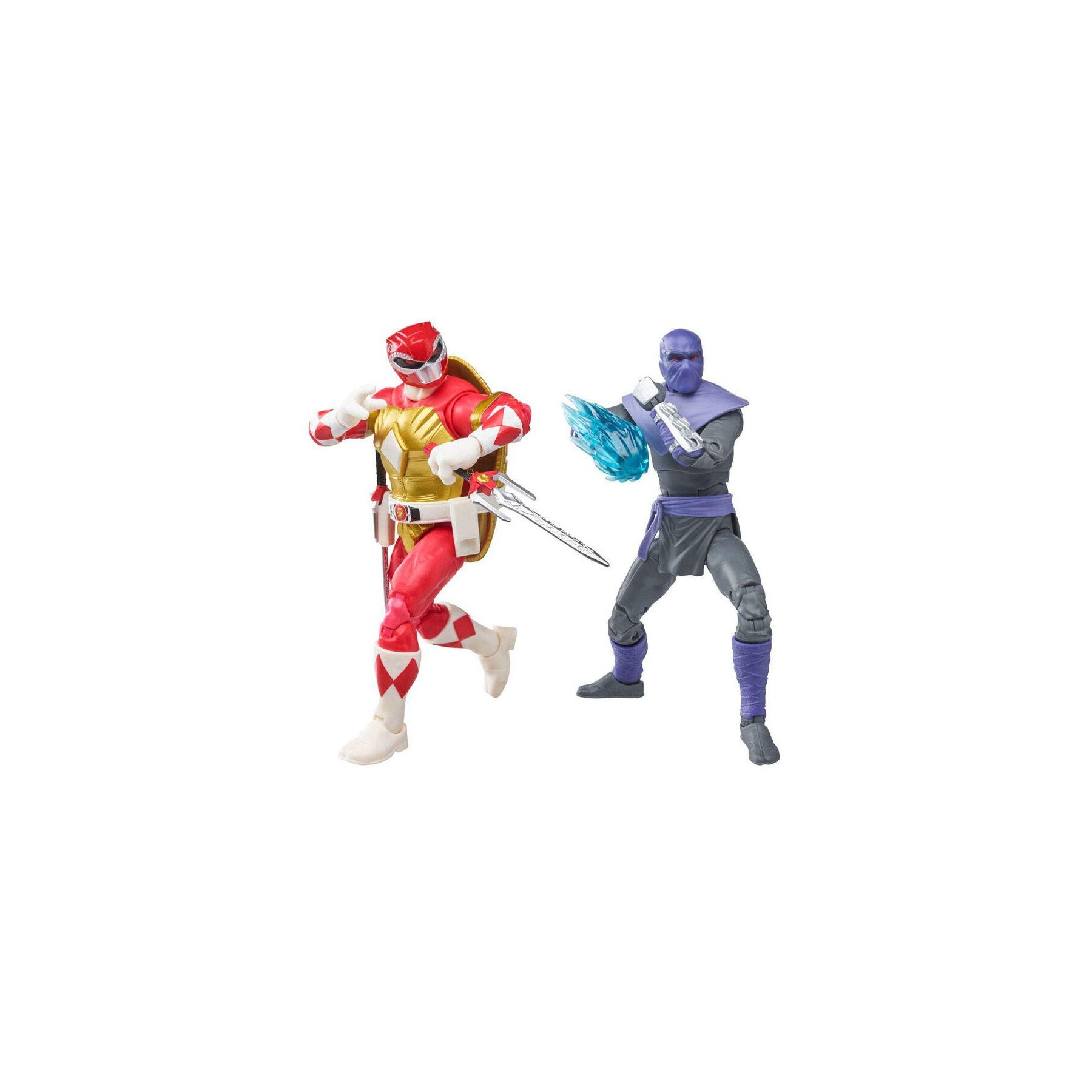 Blister Figuras Raphael + Foot Soldier Tommy Tortugas Ninja