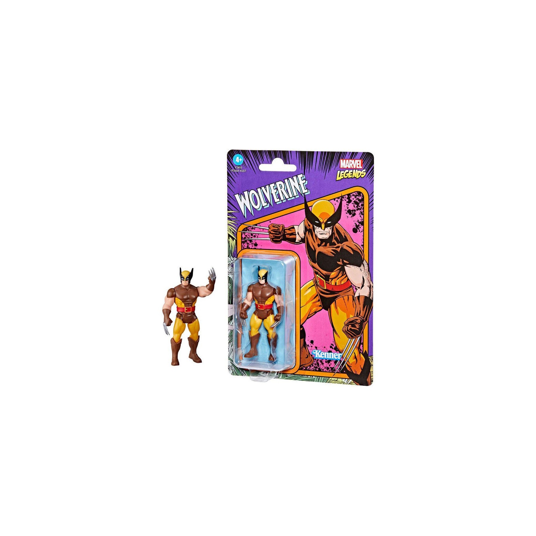 Figura Wolverine Retro Marvel Legends 9,5Cm