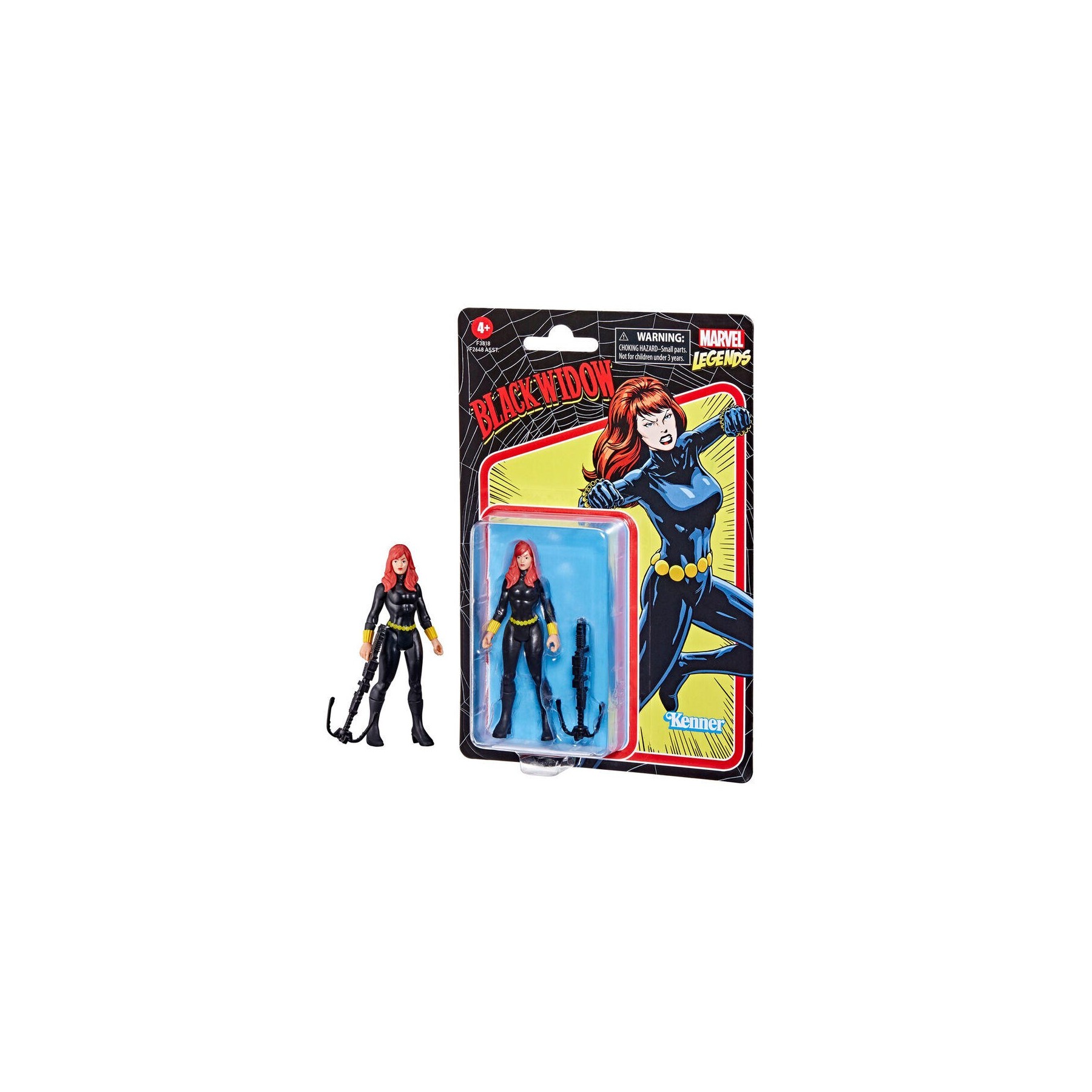 Figura Black Widow Marvel Retro Collection 9Cm