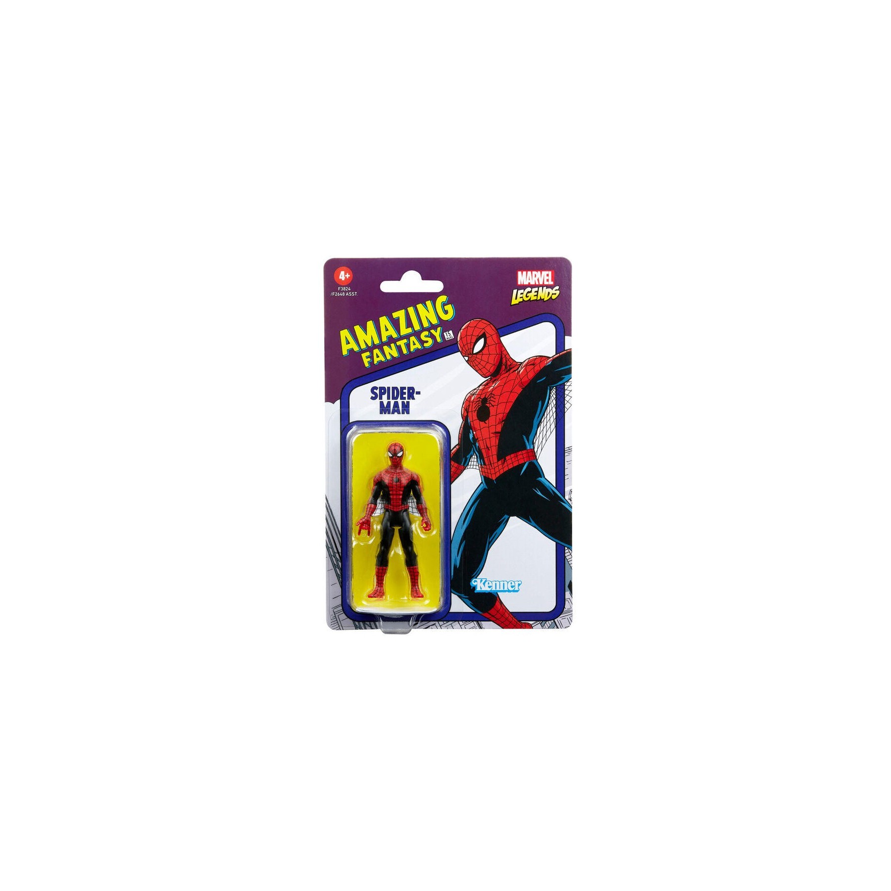 Figura Spiderman Amazing Fantasy Marvel Legends 9,5Cm